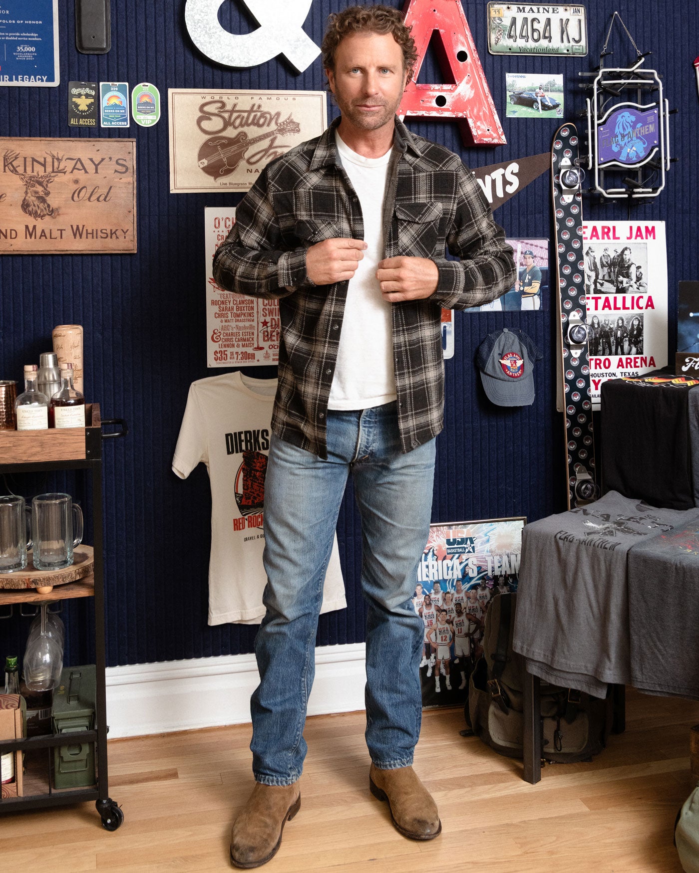 DESERT SON HERO STRETCH FLANNEL SHIRT