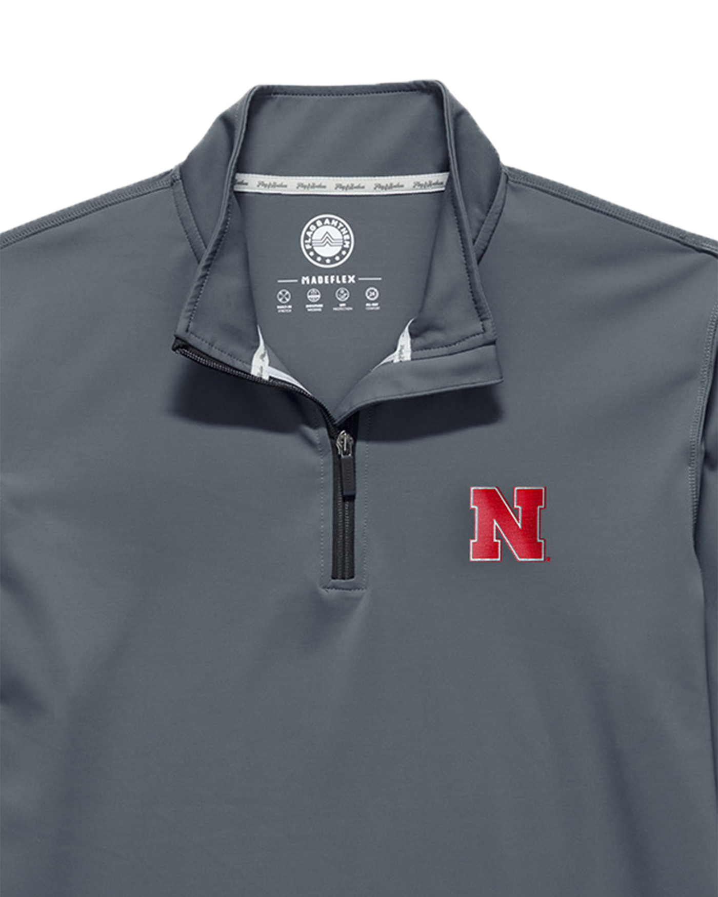 NEBRASKA JOURNEY PERFORMANCE 1/4-ZIP