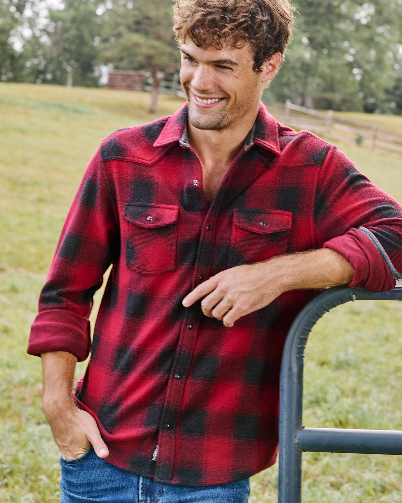 DESERT SON HERO STRETCH FLANNEL SHIRT