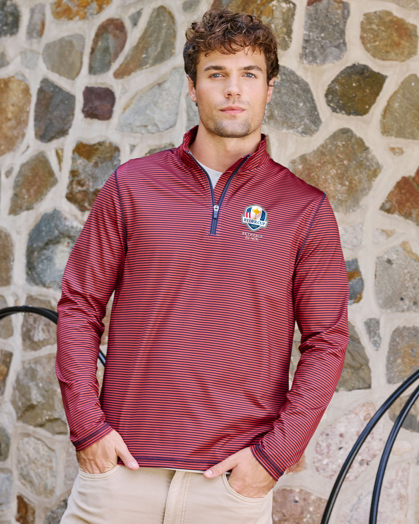 2025 RYDER CUP JOURNEY DUNCAN PERFORMANCE 1/4 ZIP