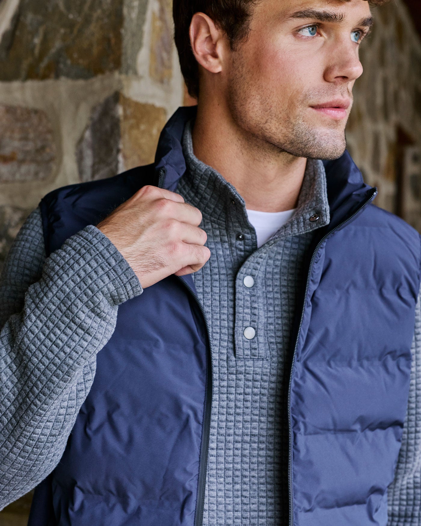 SILVERTON QUILTED 1/4 SNAP