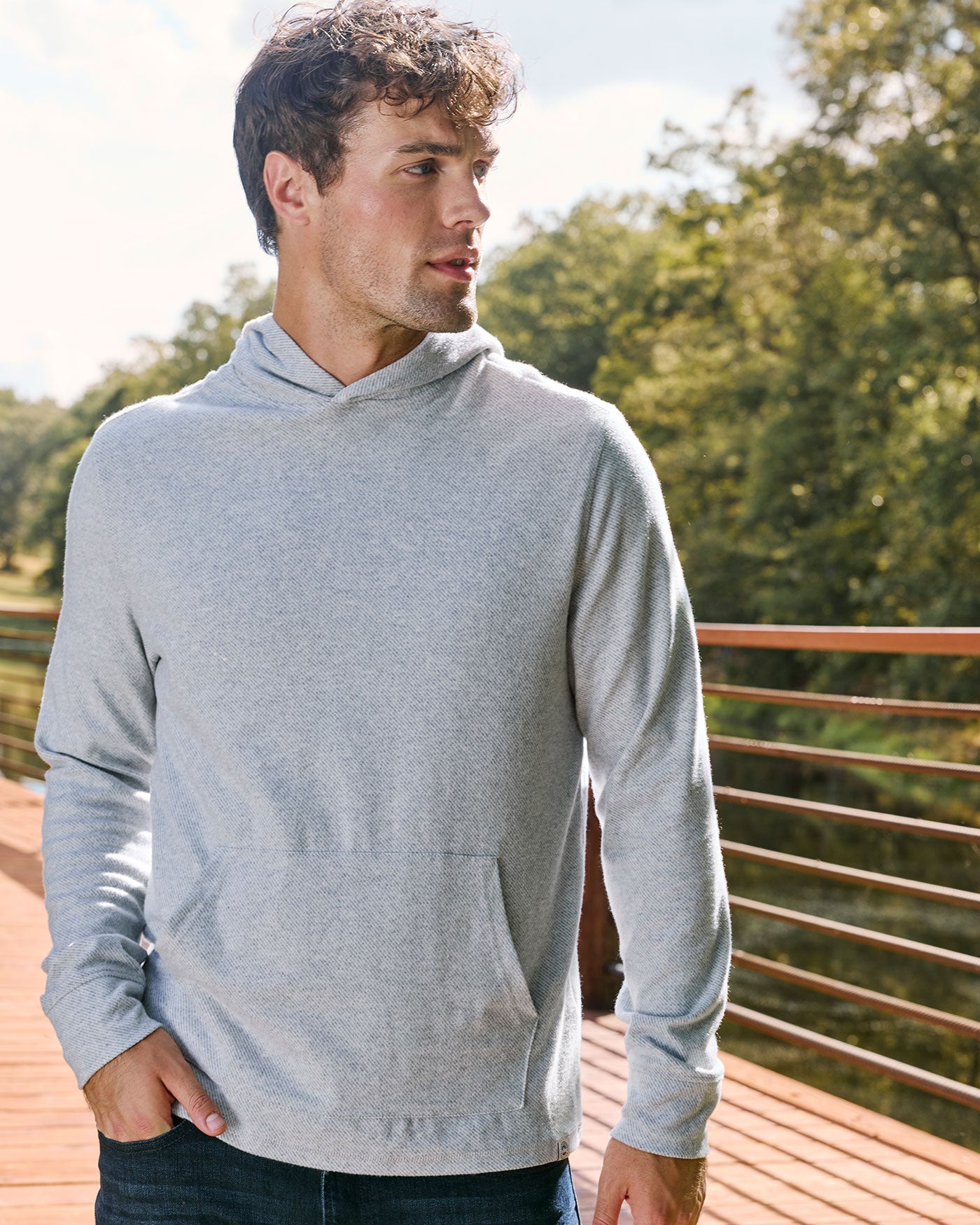 HERO STRETCH KNIT HOODIE