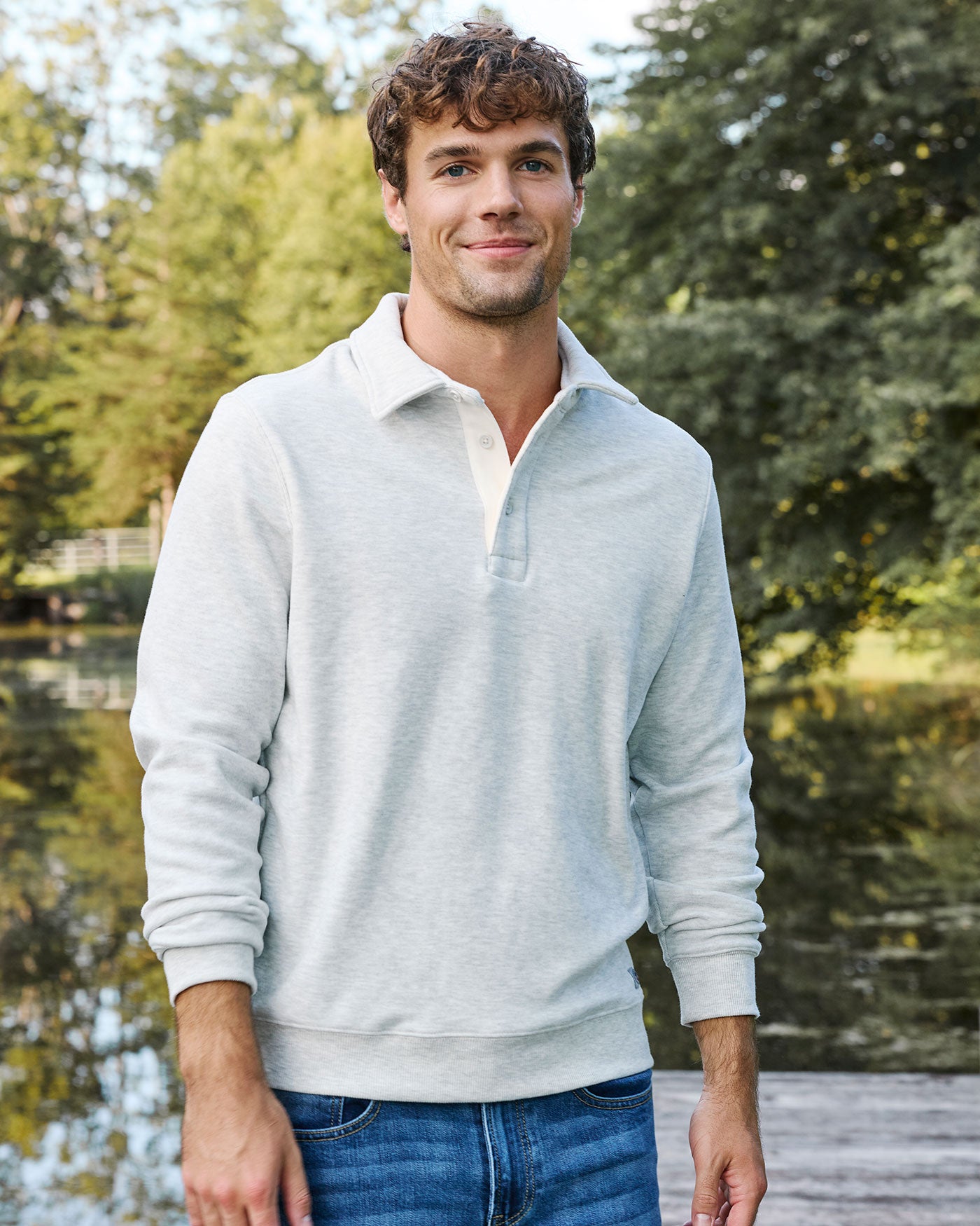 NEWTON FLEECE POLO