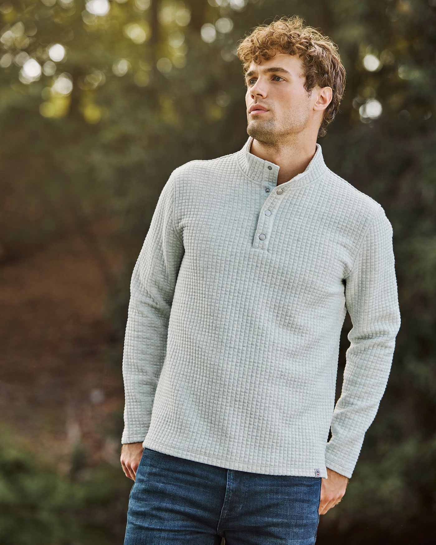 SILVERTON QUILTED 1/4 SNAP