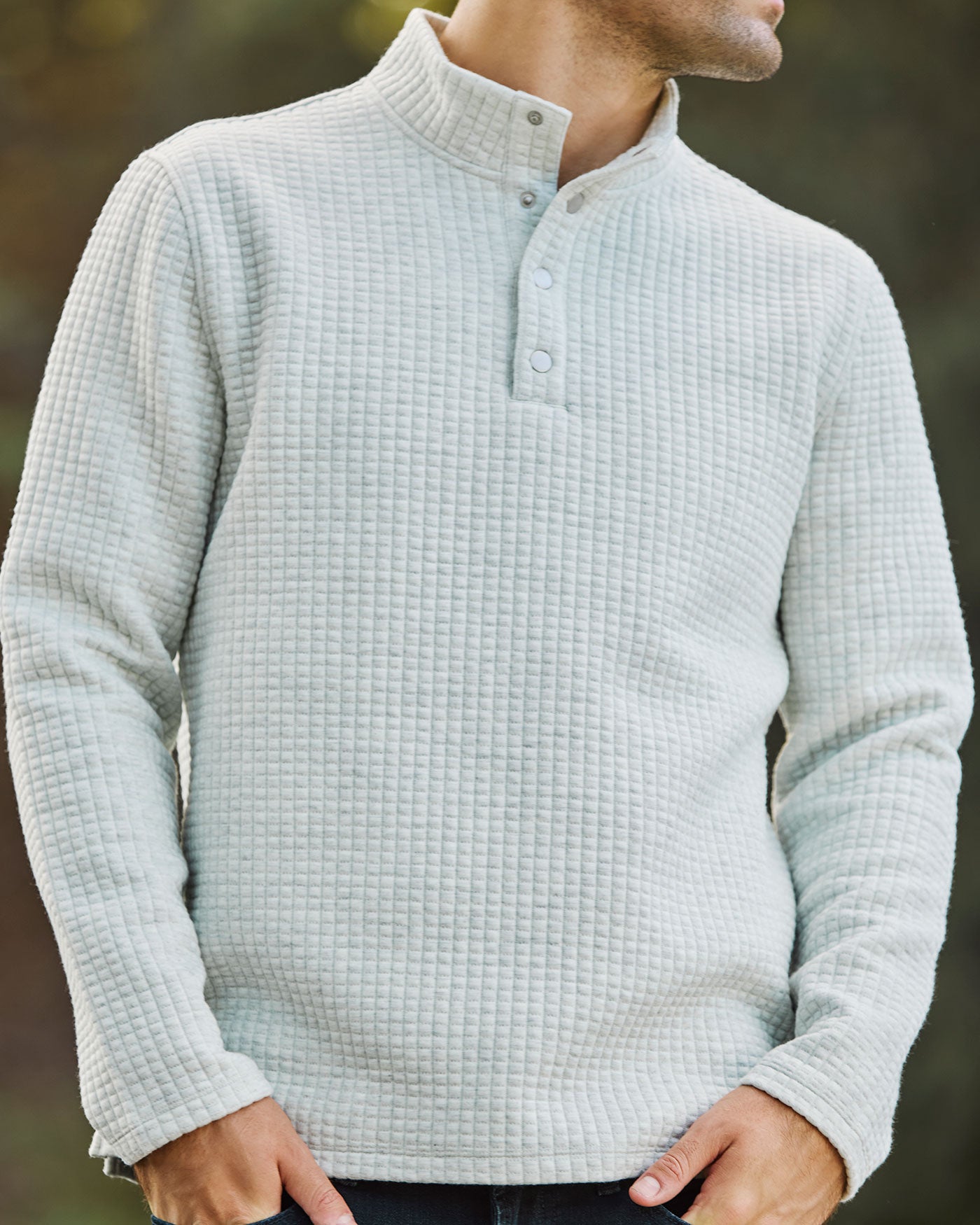 SILVERTON QUILTED 1/4 SNAP