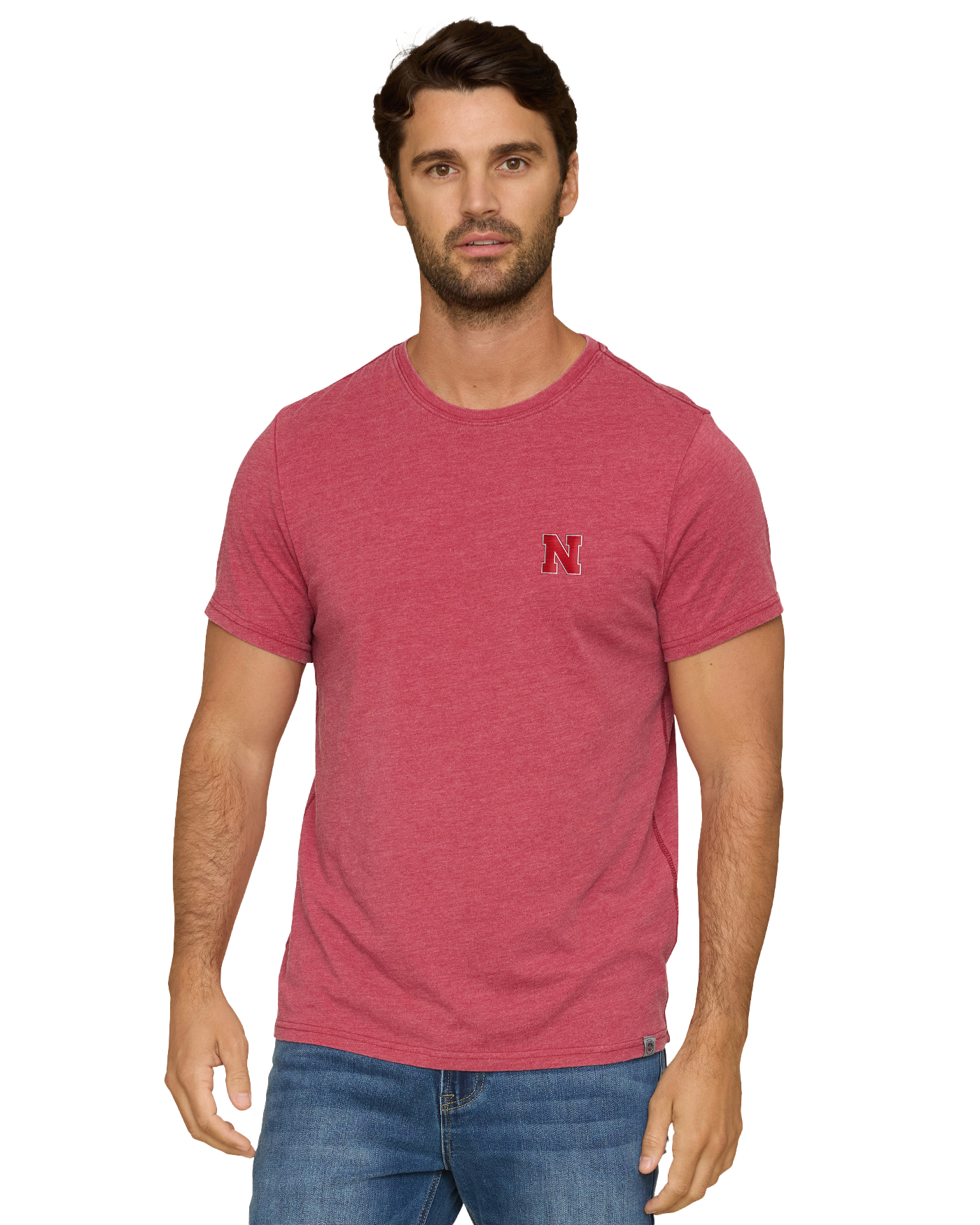 NEBRASKA DREWSVILLE BURNOUT CREWNECK TEE