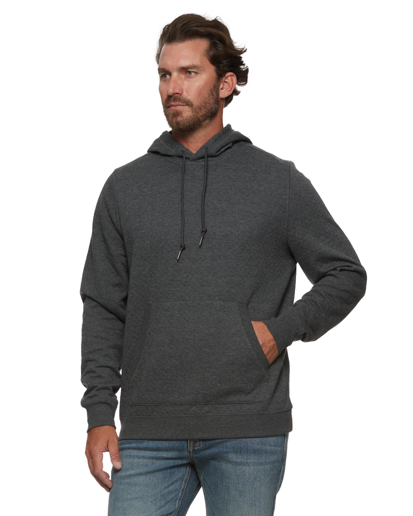 BRADNER SUPER-SOFT QUILTED HOODIE