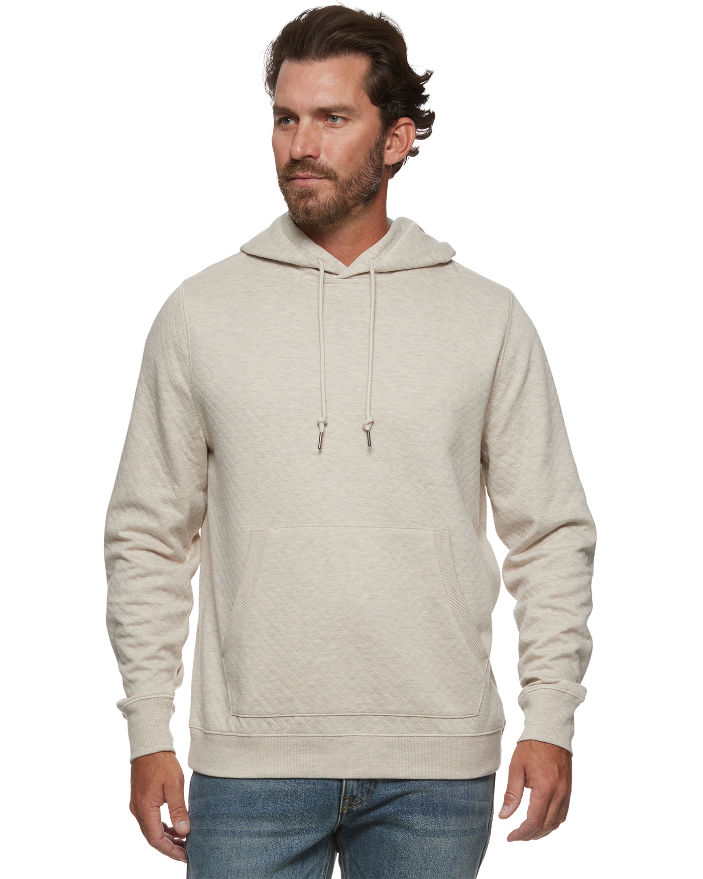 BRADNER SUPER-SOFT QUILTED HOODIE