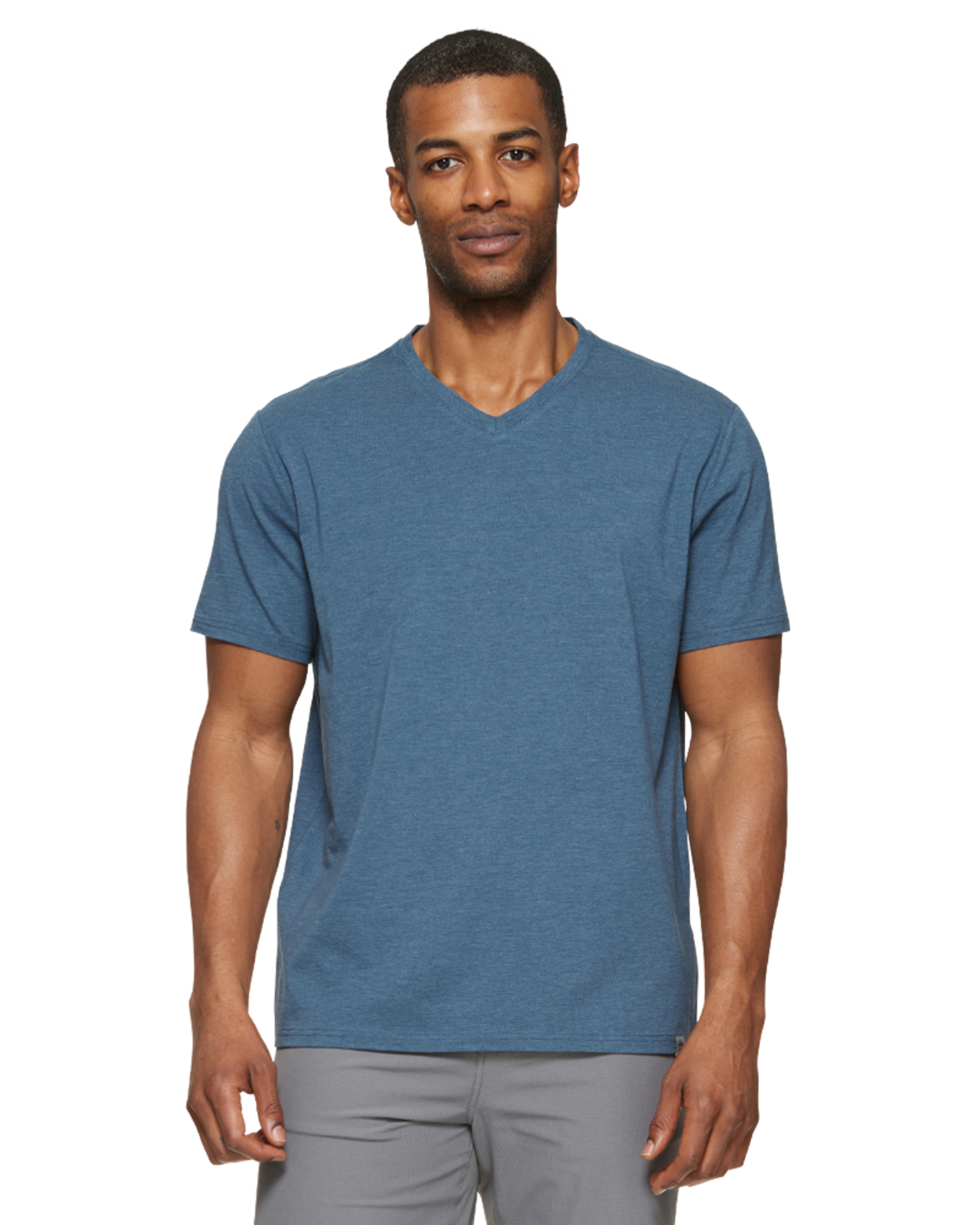 ESSENTIAL STRETCH COMFORT V-NECK TEE