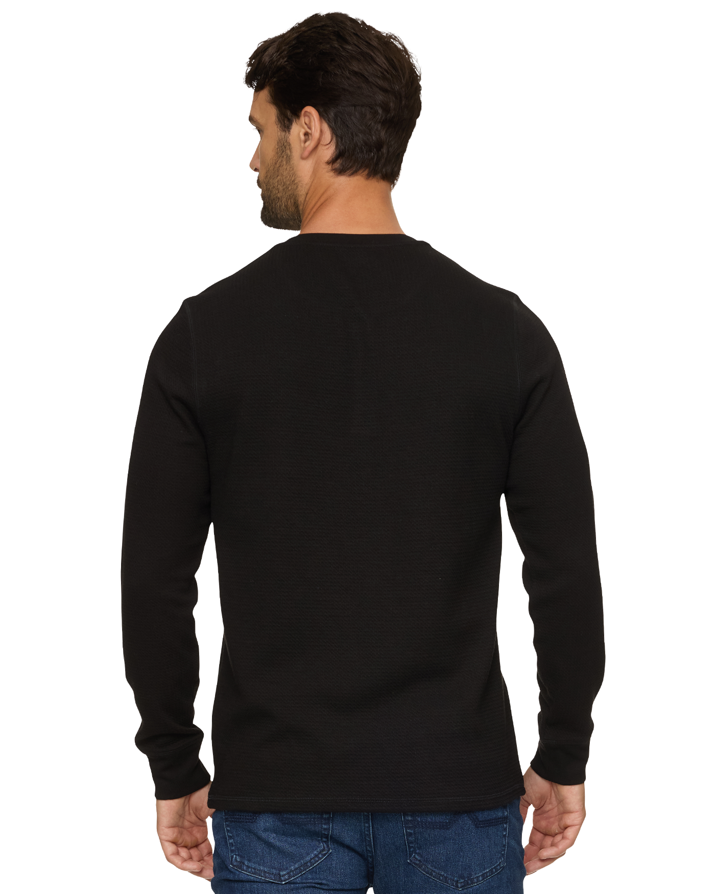 CHATSWORTH SOFT WAFFLE HENLEY