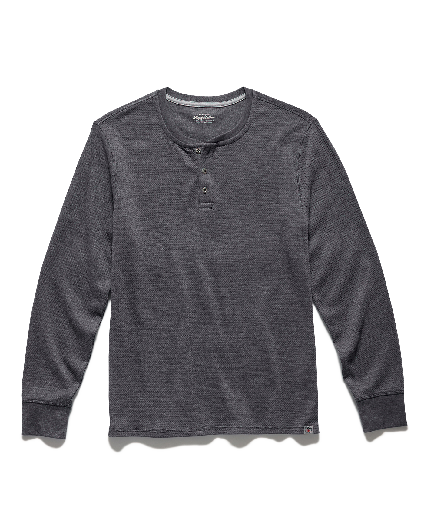 CHATSWORTH SOFT WAFFLE HENLEY