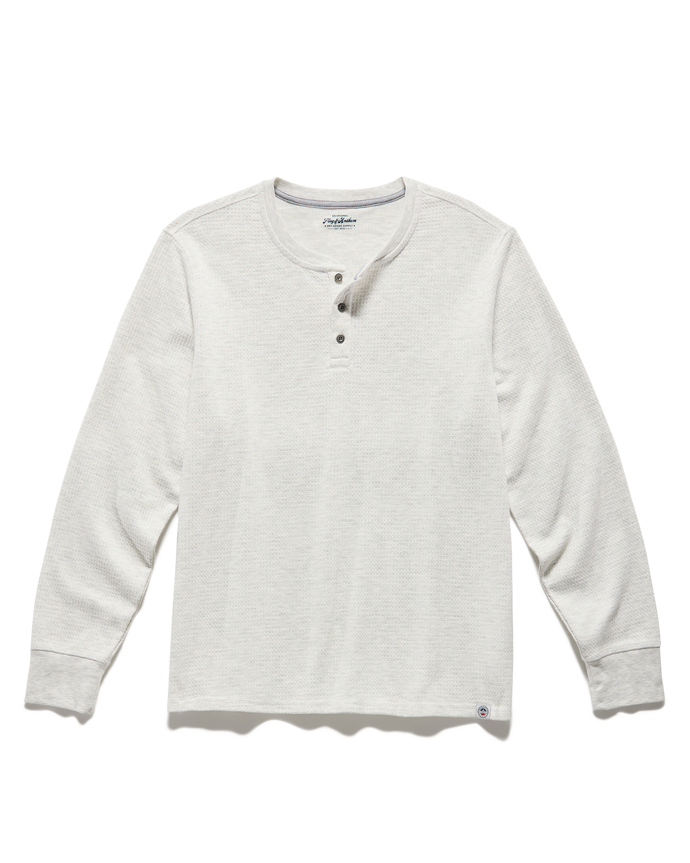 CHATSWORTH SOFT WAFFLE HENLEY