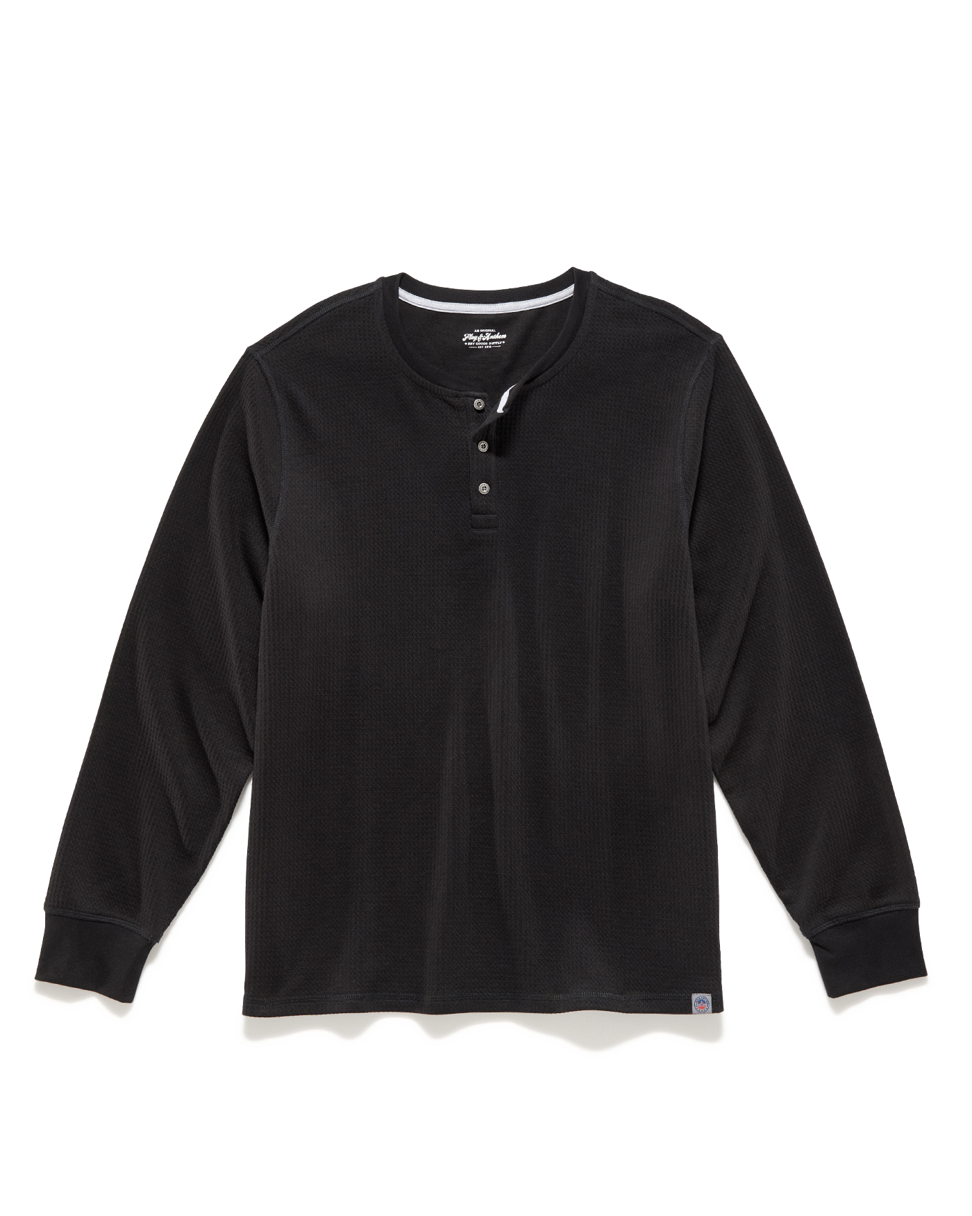 CHATSWORTH SOFT WAFFLE HENLEY