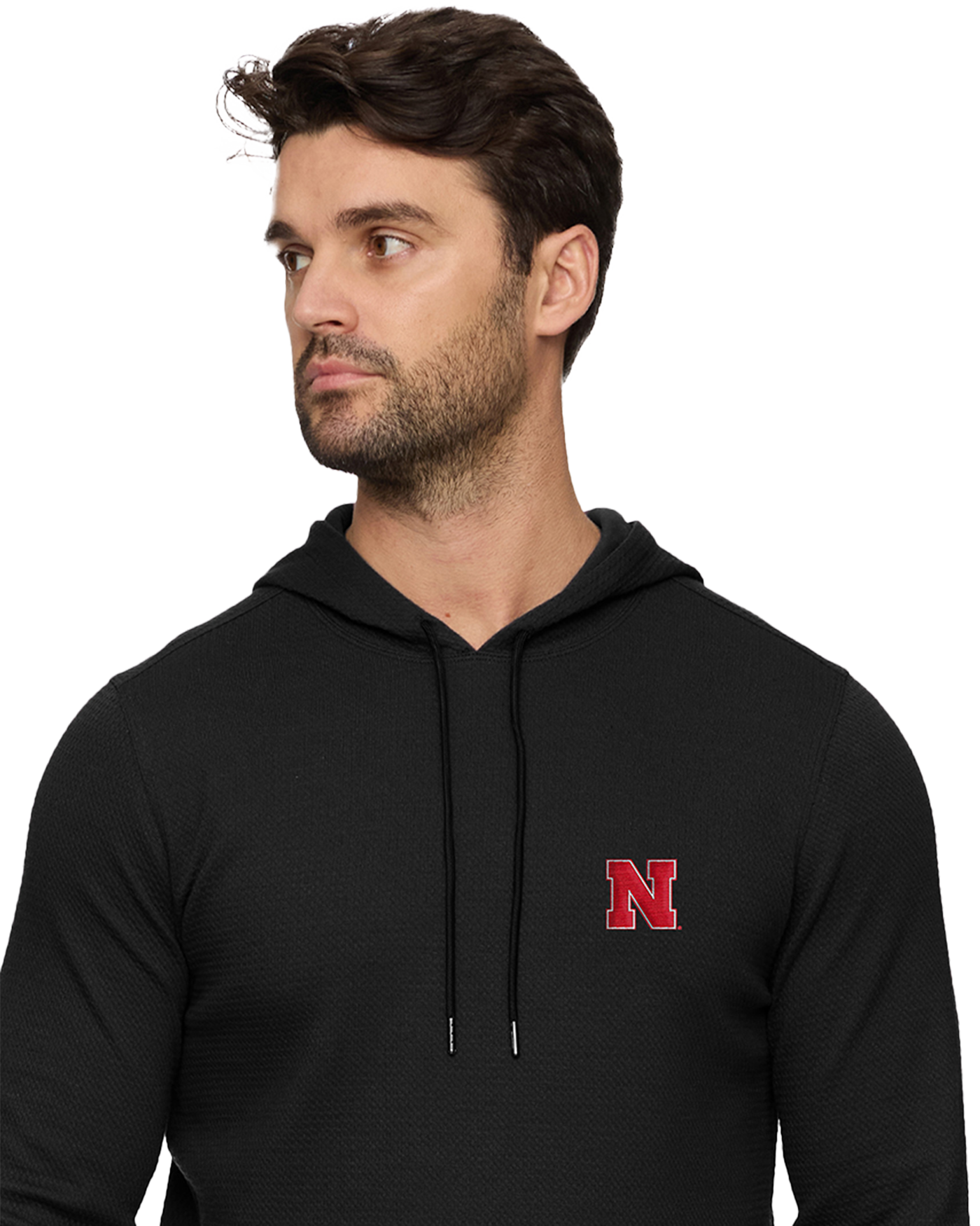 NEBRASKA CHATSWORTH SOFT WAFFLE HOODIE