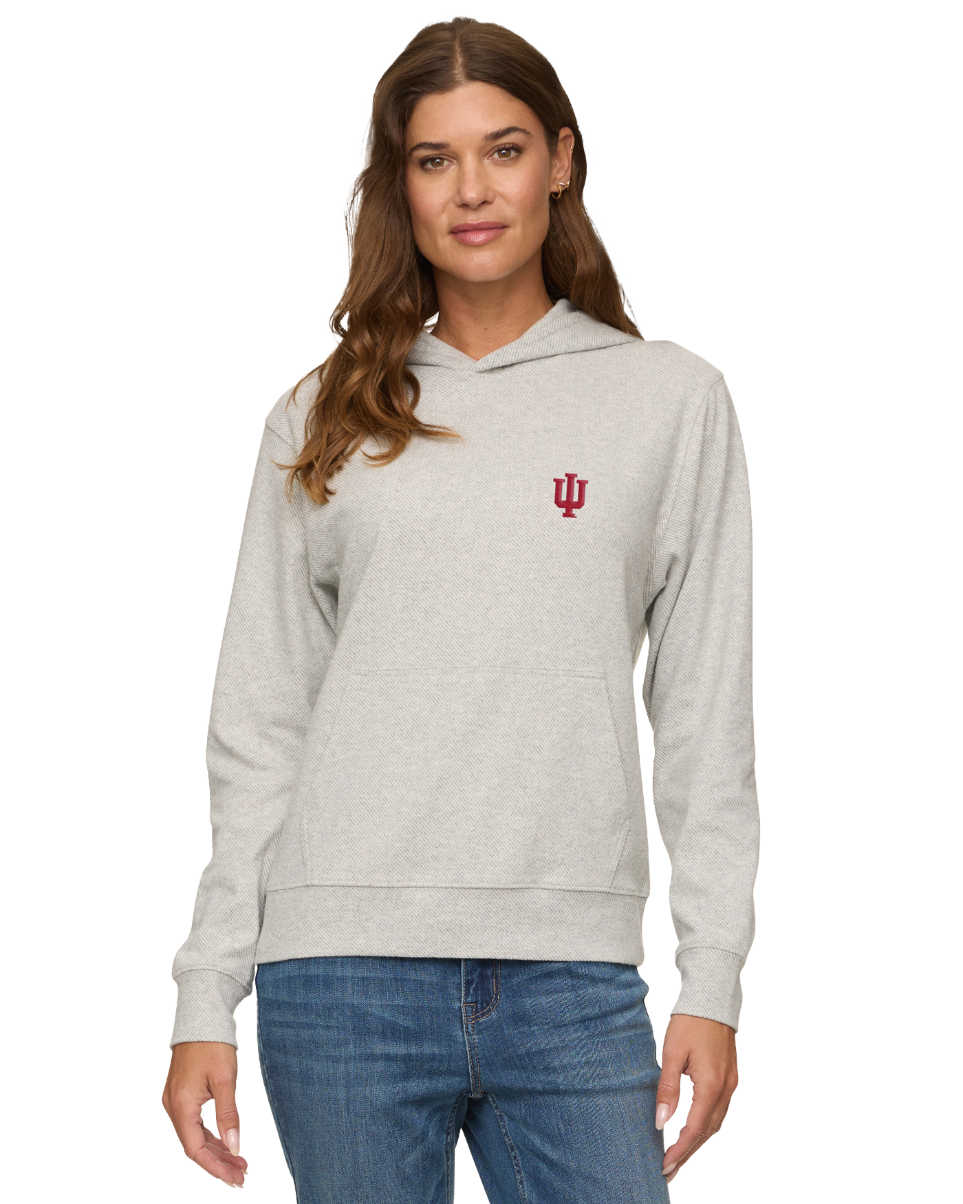 INDIANA WOMEN'S HERO STRETCH KNIT HOODIE