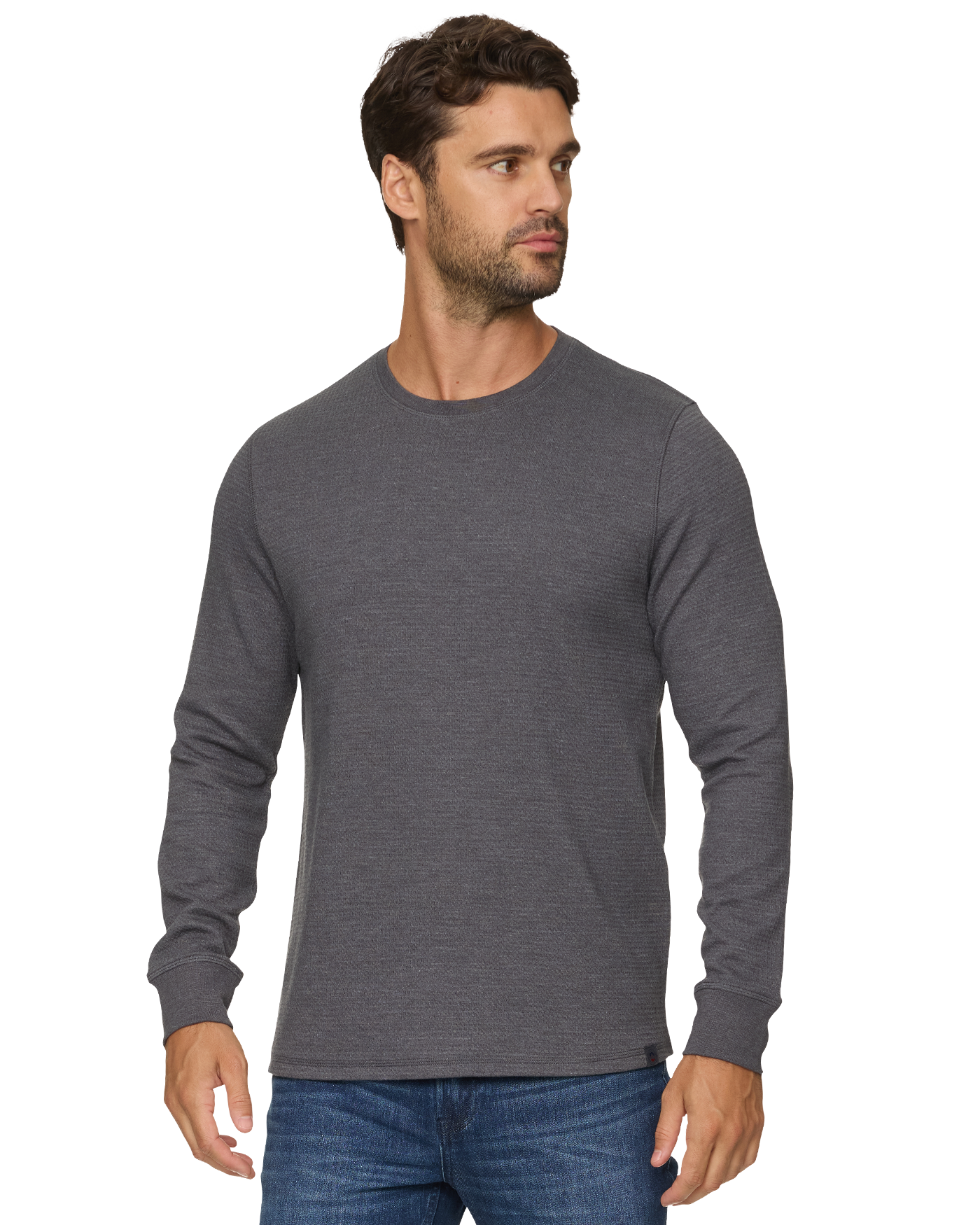 CHATSWORTH SOFT WAFFLE CREWNECK