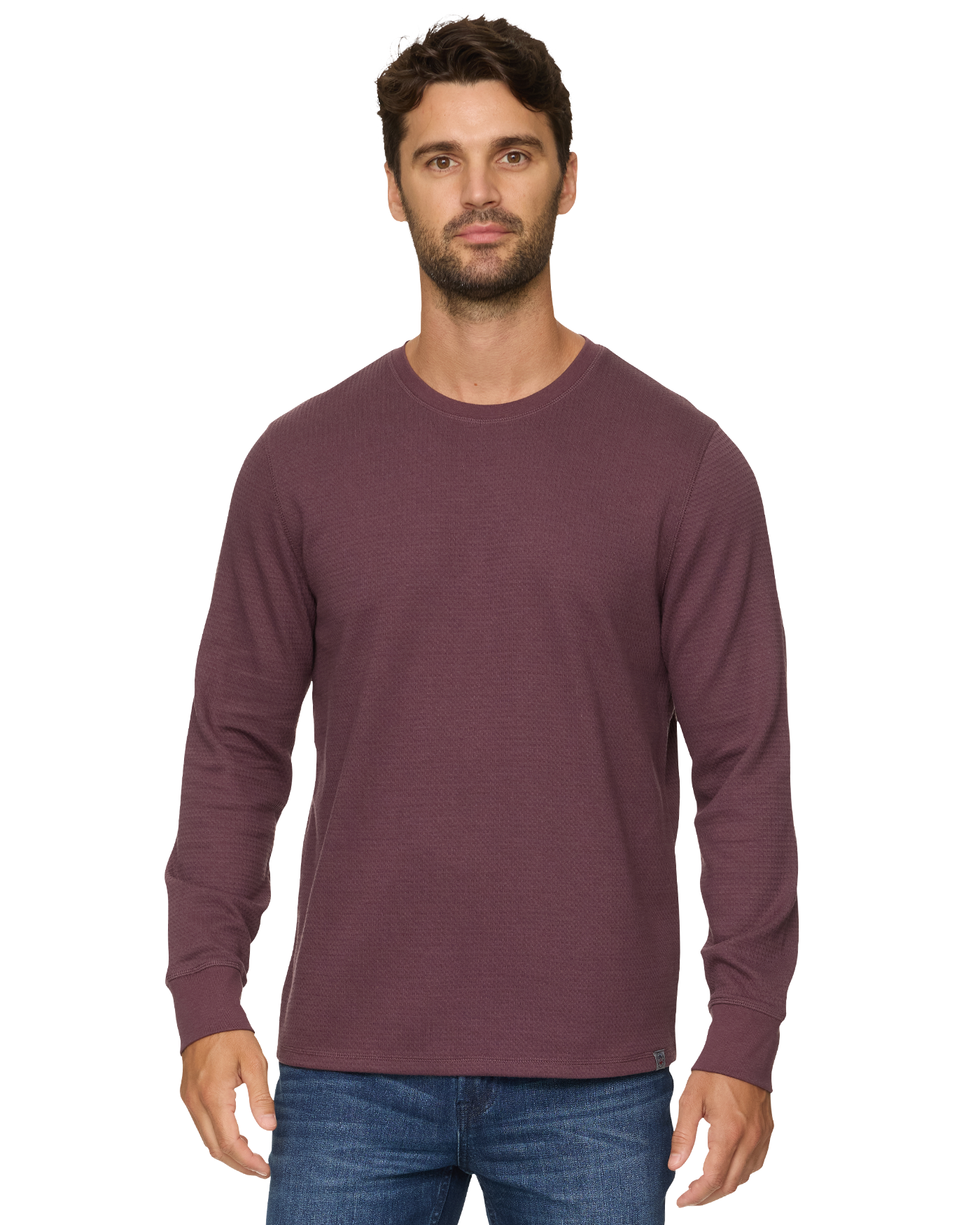 CHATSWORTH SOFT WAFFLE CREWNECK