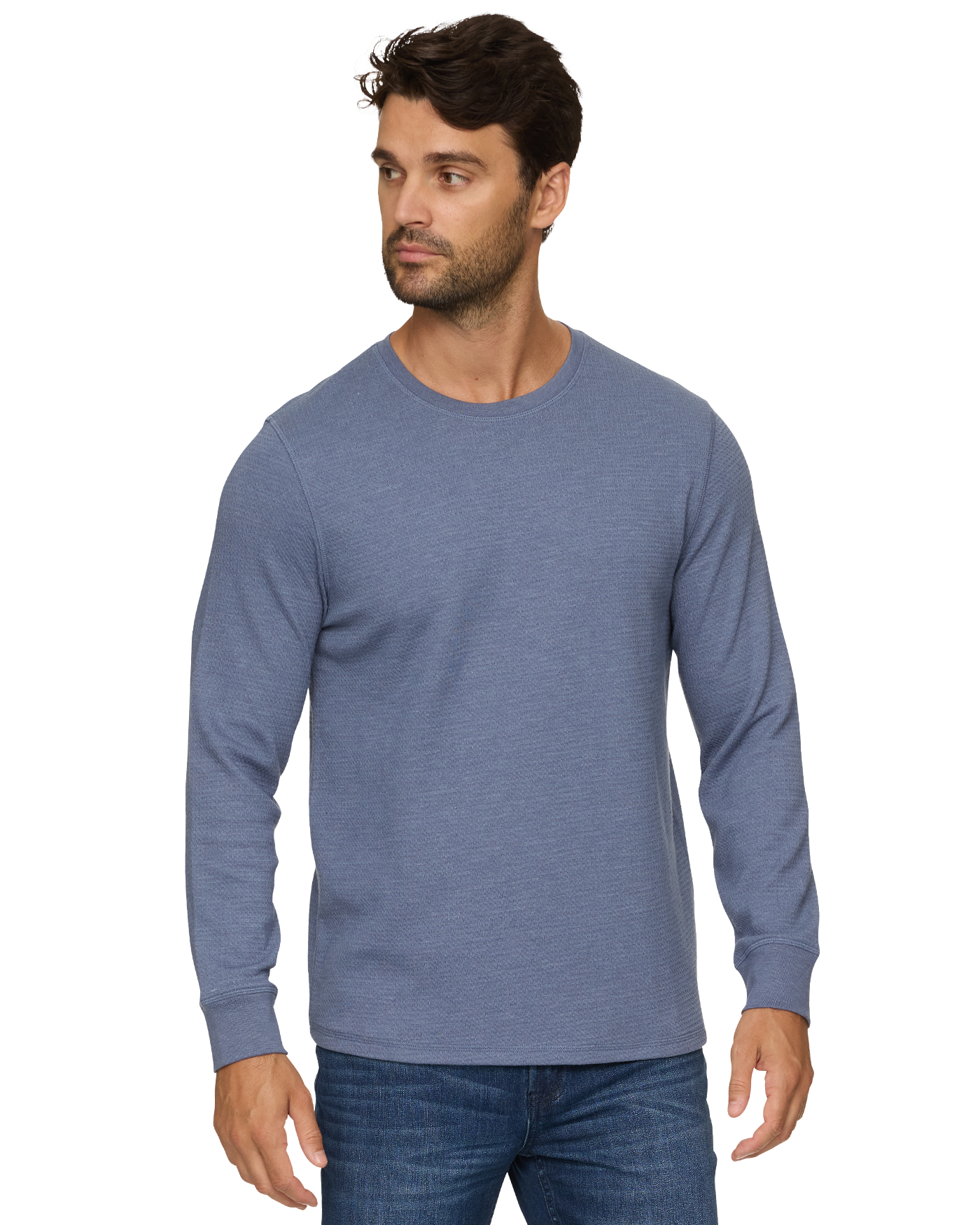 CHATSWORTH SOFT WAFFLE CREWNECK