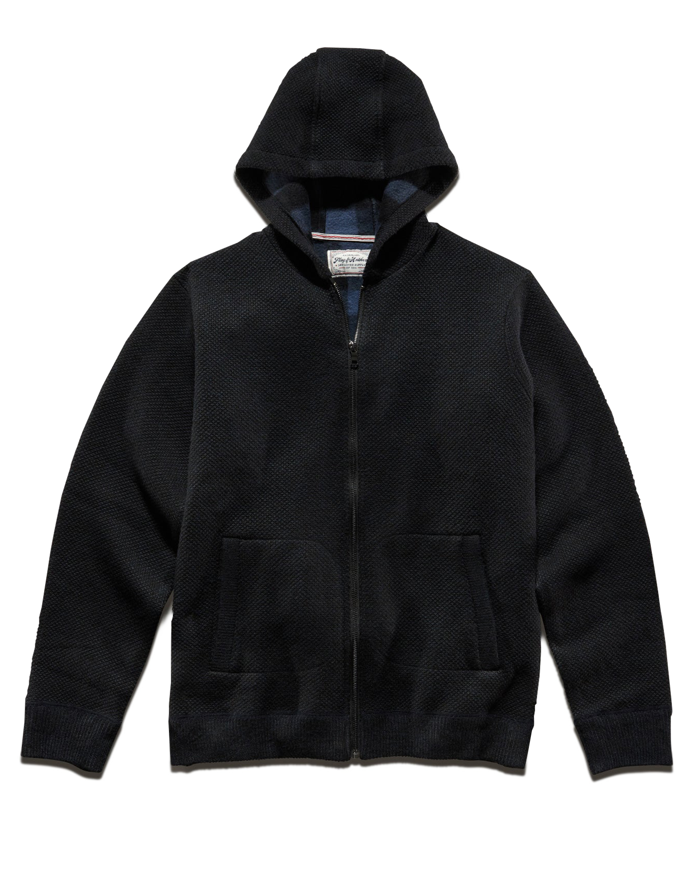 RHINELAND FLEECE-LINED FULL-ZIP HOODED SWEATER