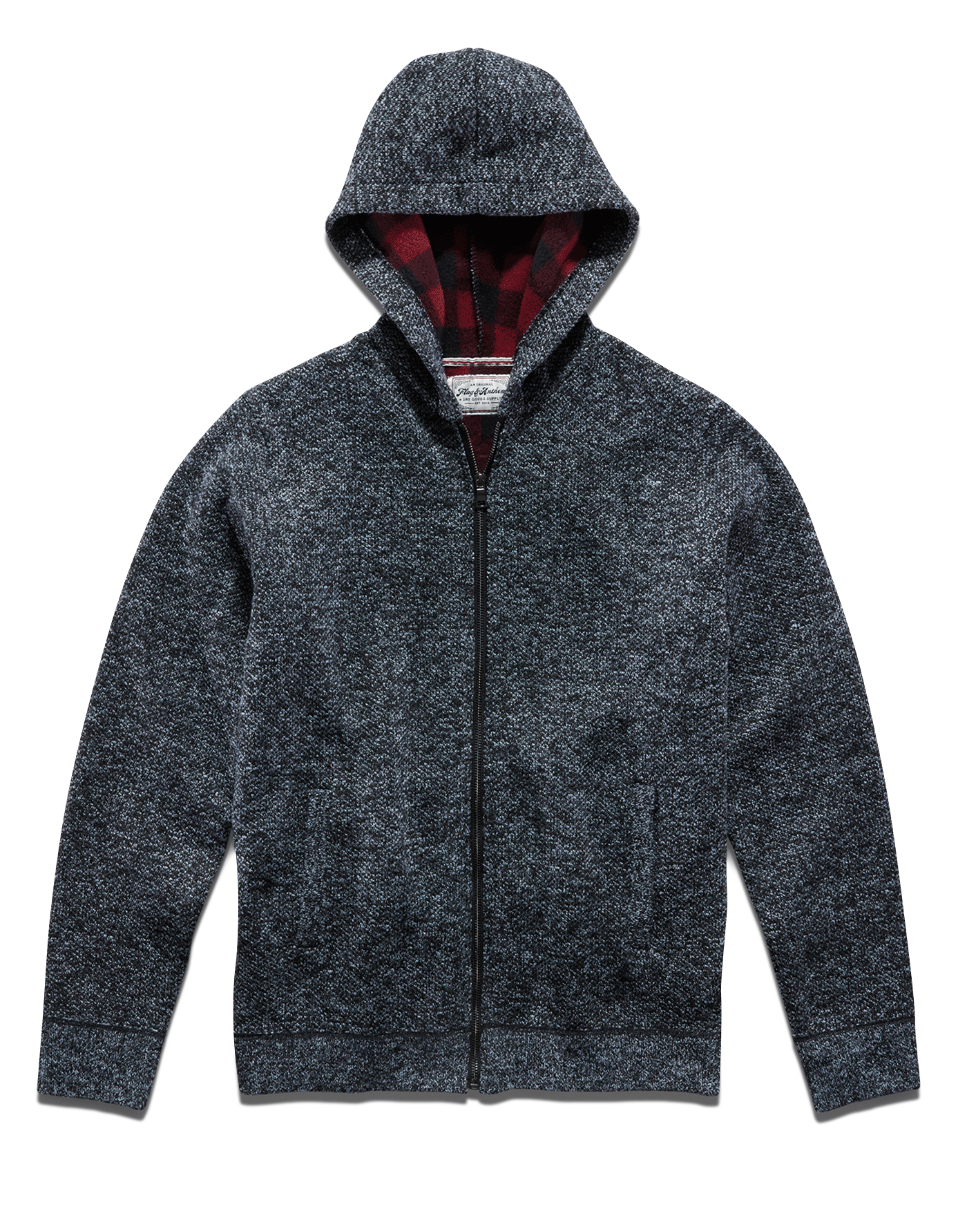 RHINELAND FLEECE-LINED FULL-ZIP HOODED SWEATER