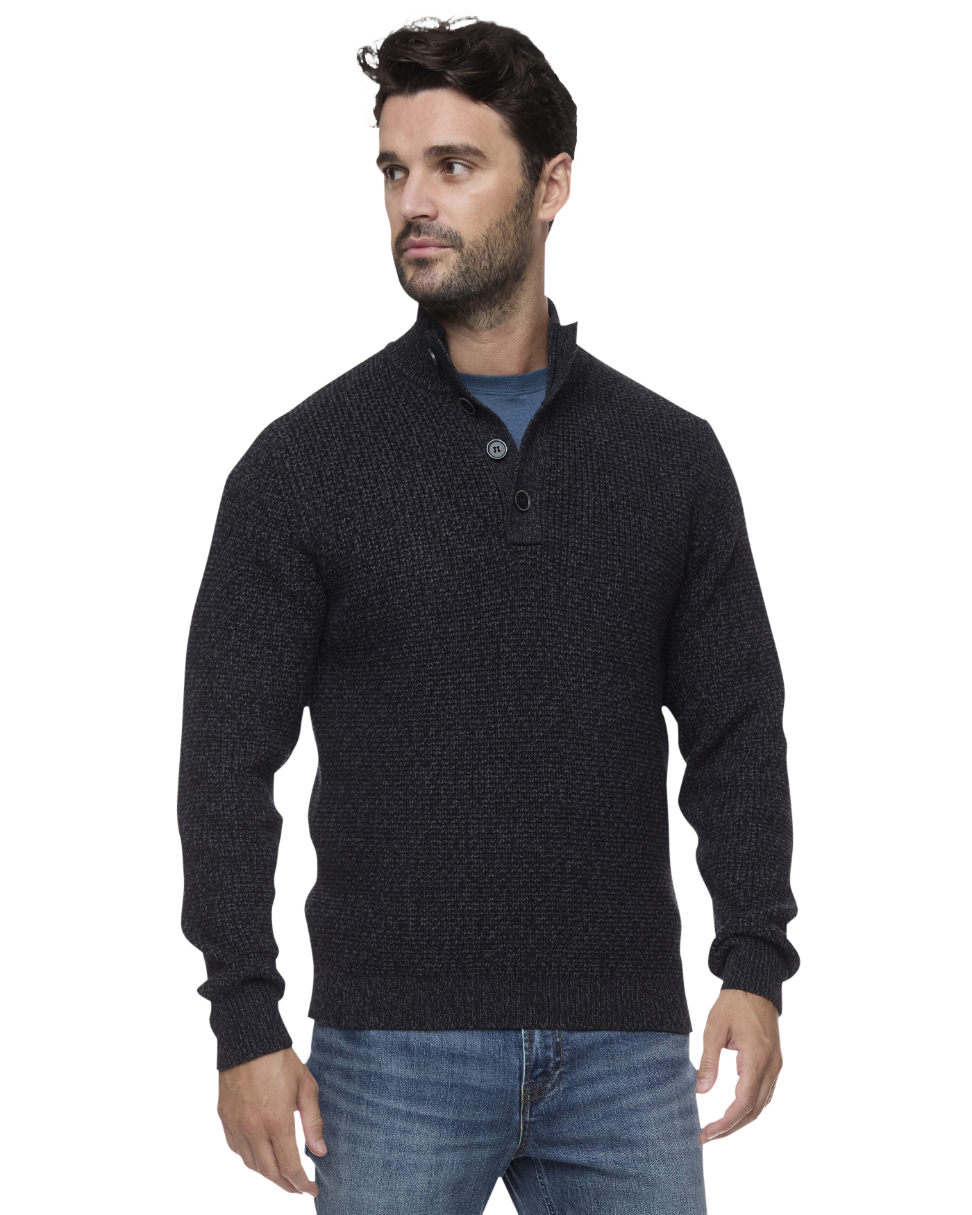DENVER COOLING MOCK NECK SWEATER