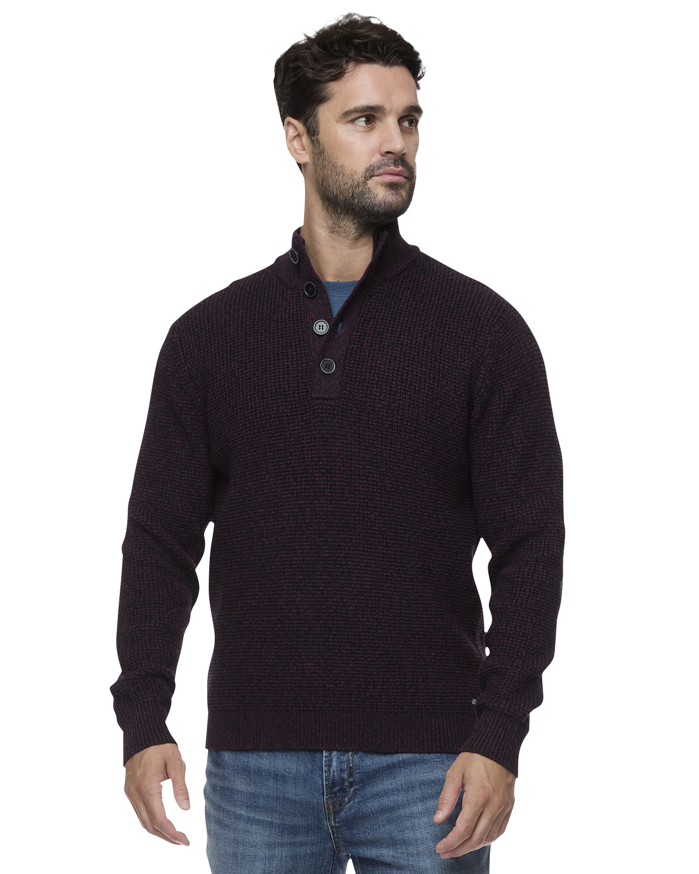 DENVER COOLING MOCK NECK SWEATER