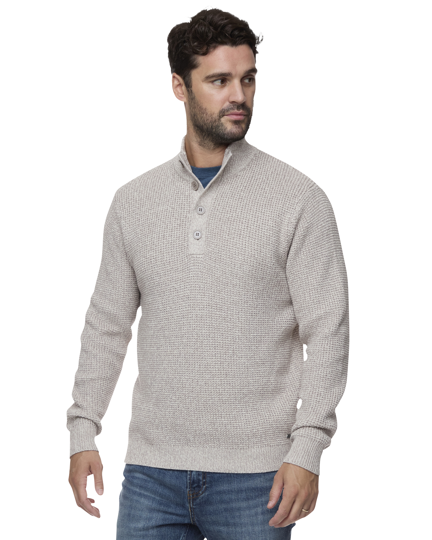 DENVER COOLING MOCK NECK SWEATER