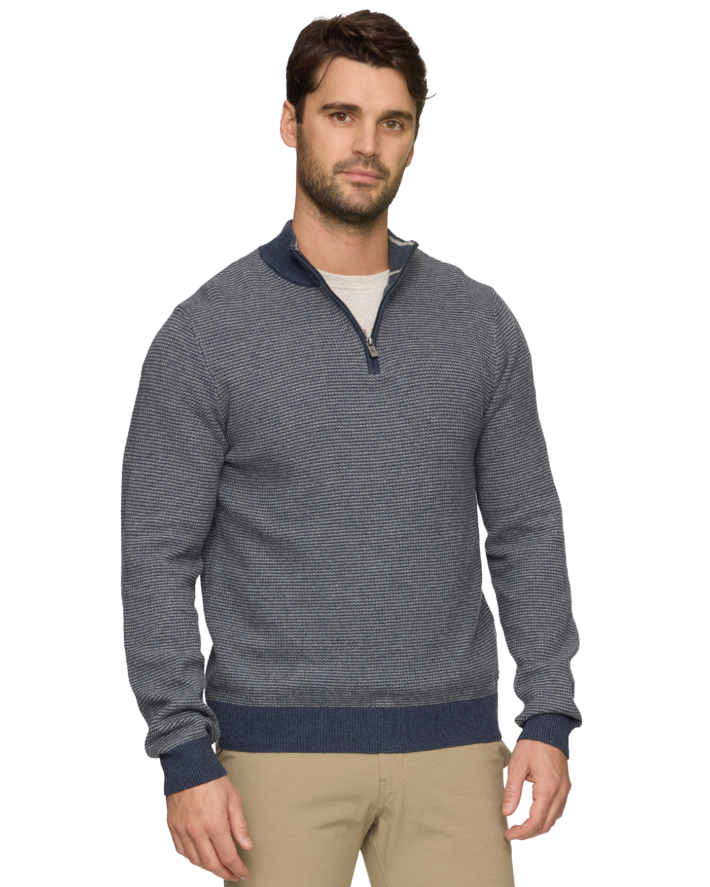 NORTHPORT 1/4 ZIP SWEATER