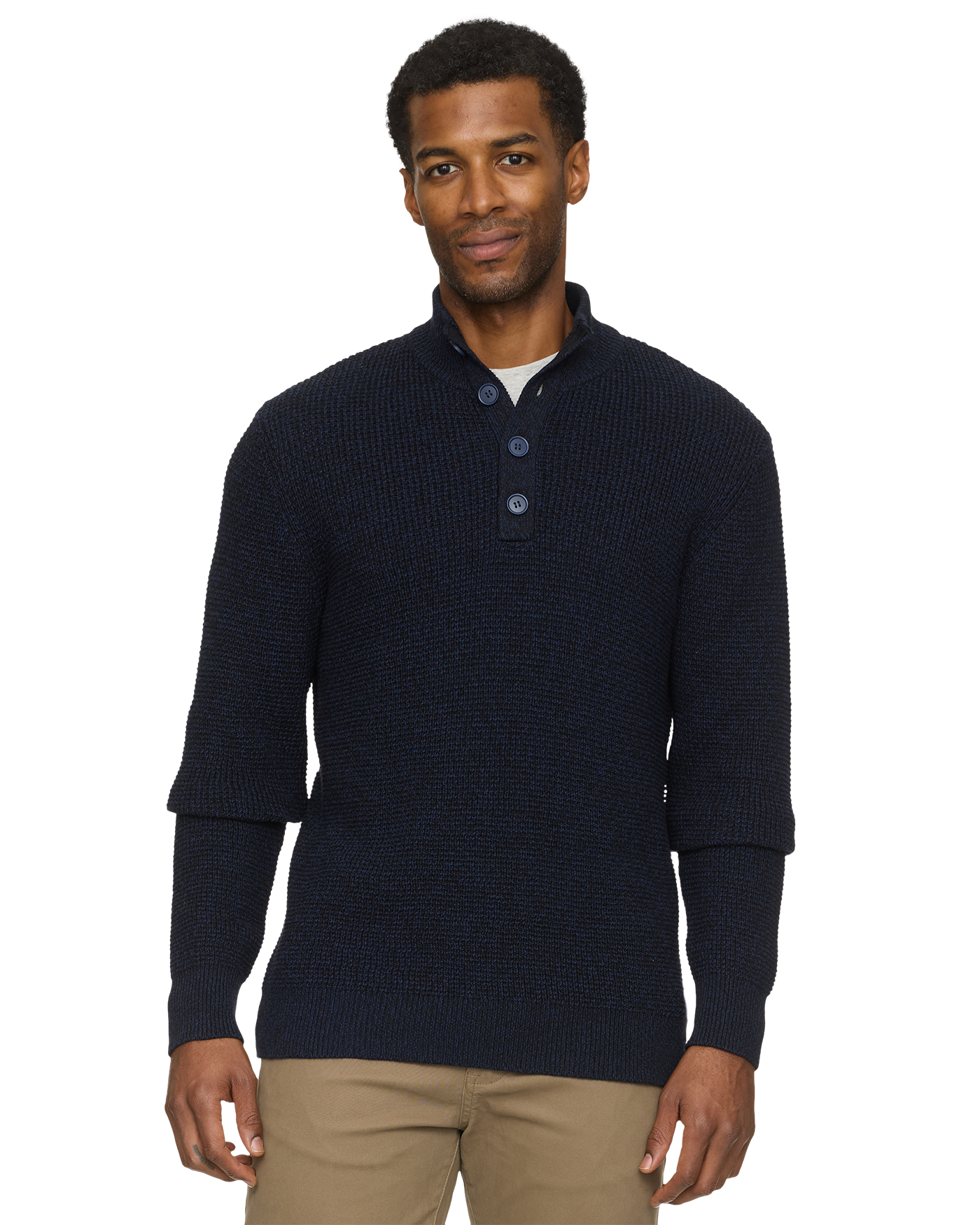 DENVER COOLING MOCK NECK SWEATER