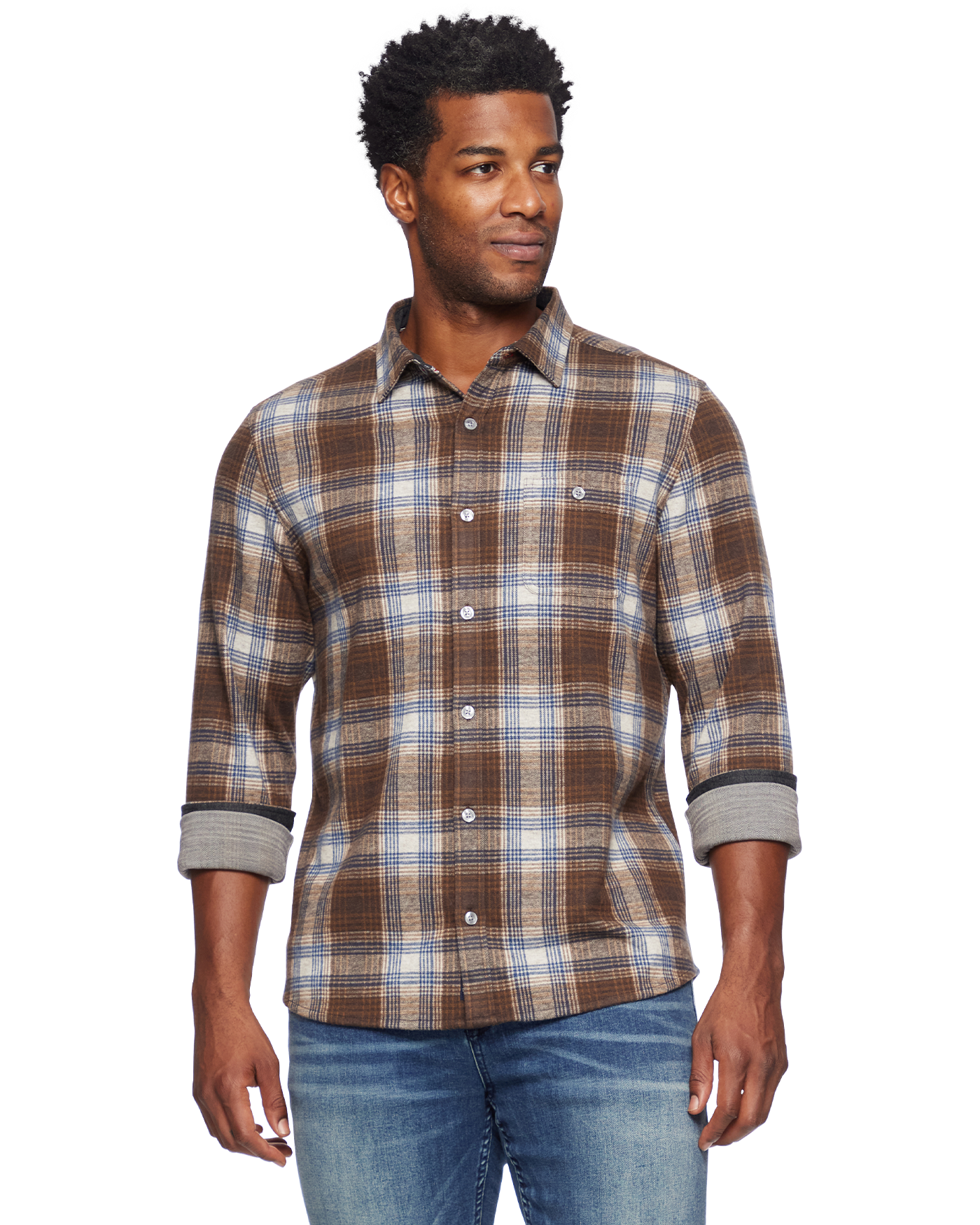 DESERT SON HERO STRETCH FLANNEL SHIRT