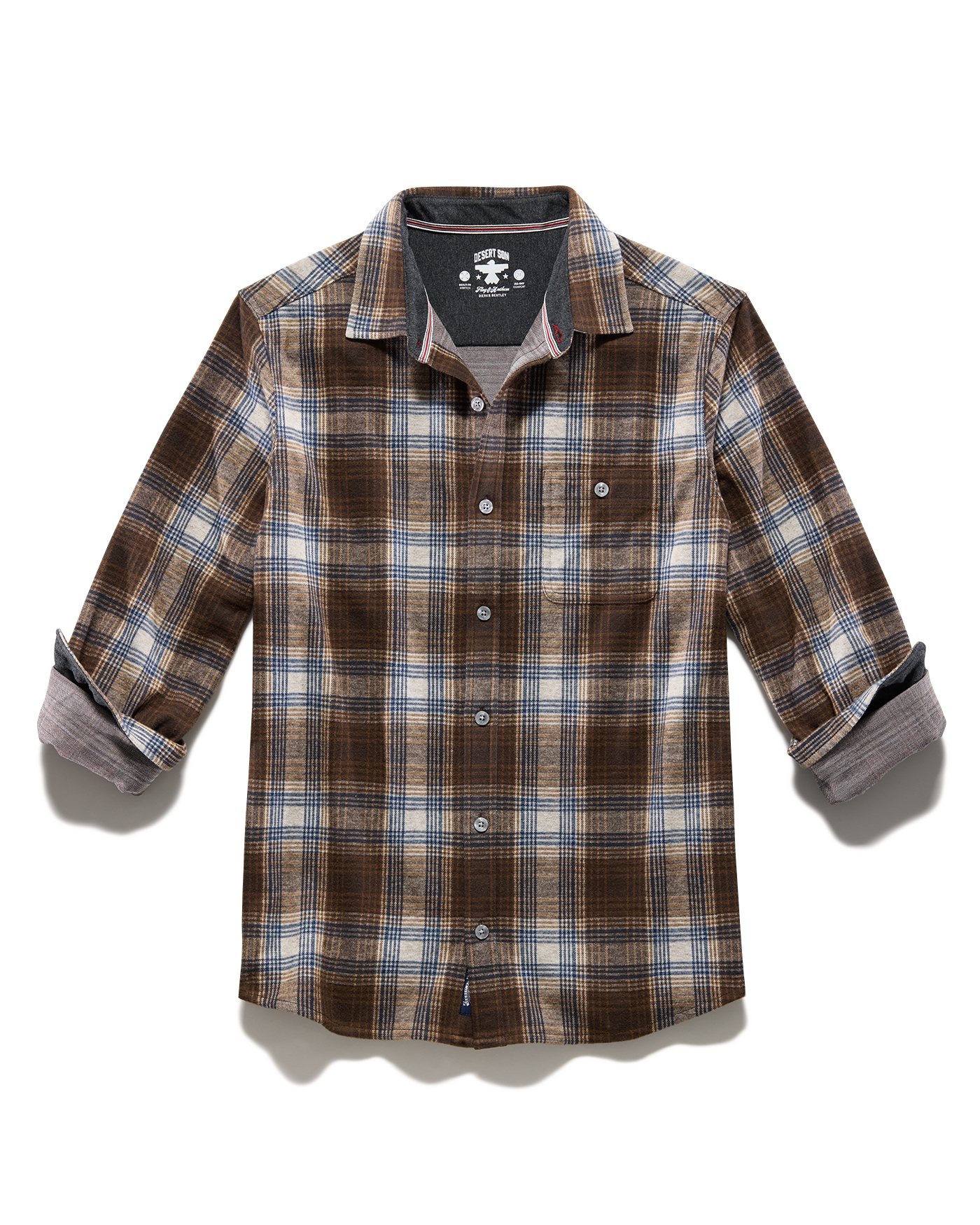 DESERT SON HERO STRETCH FLANNEL SHIRT