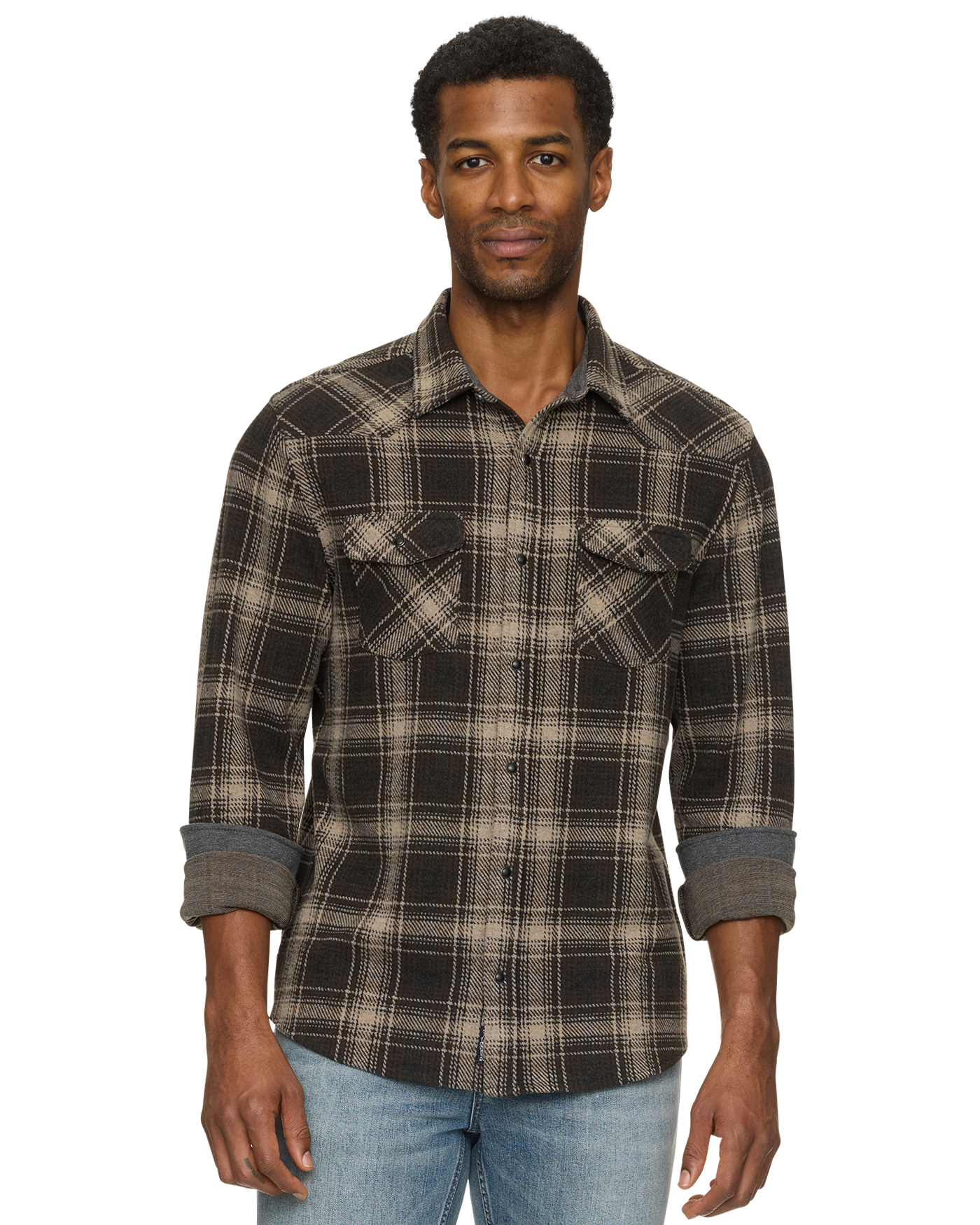 DESERT SON HERO STRETCH FLANNEL SHIRT