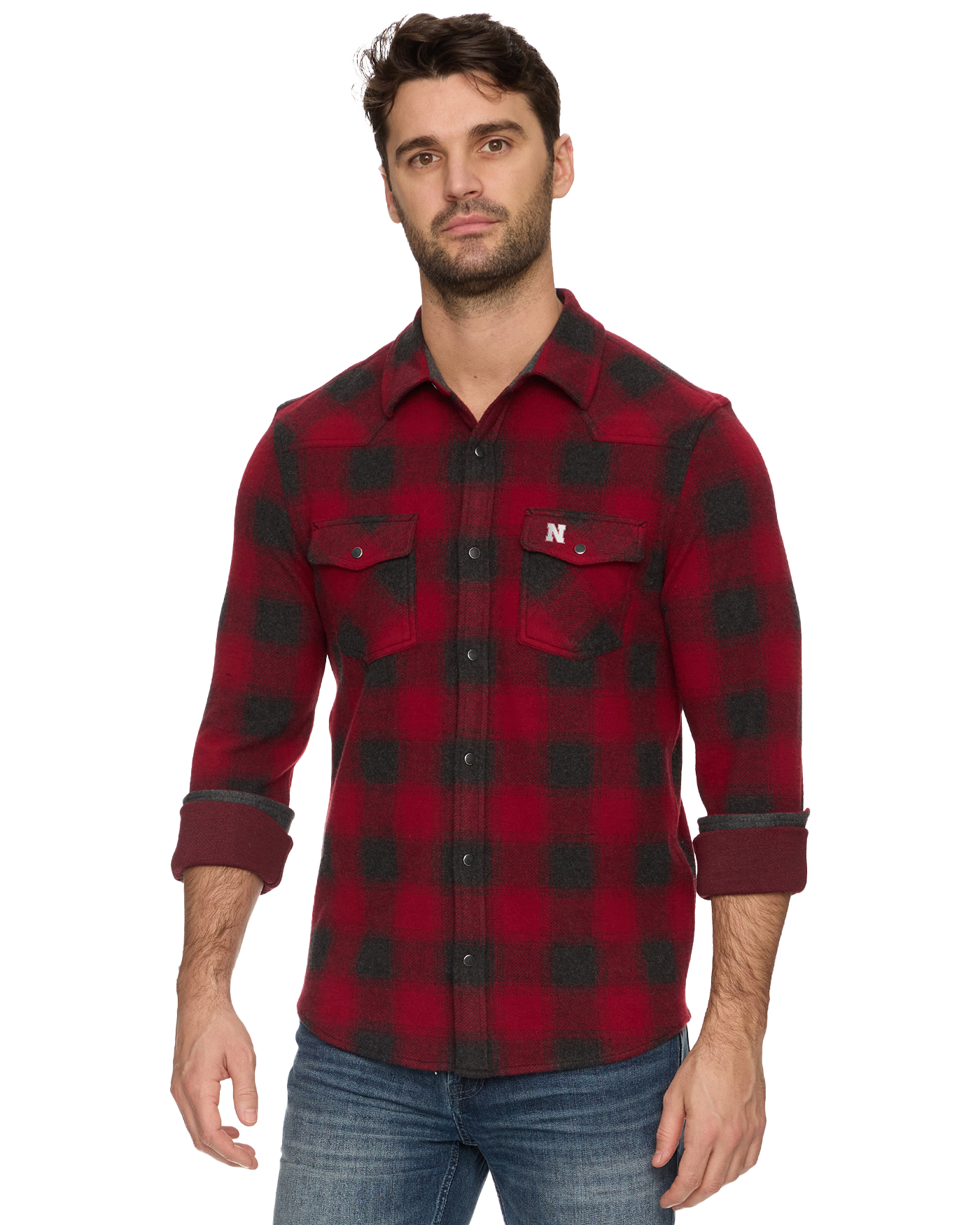 NEBRASKA HERO STRETCH FLANNEL SHIRT