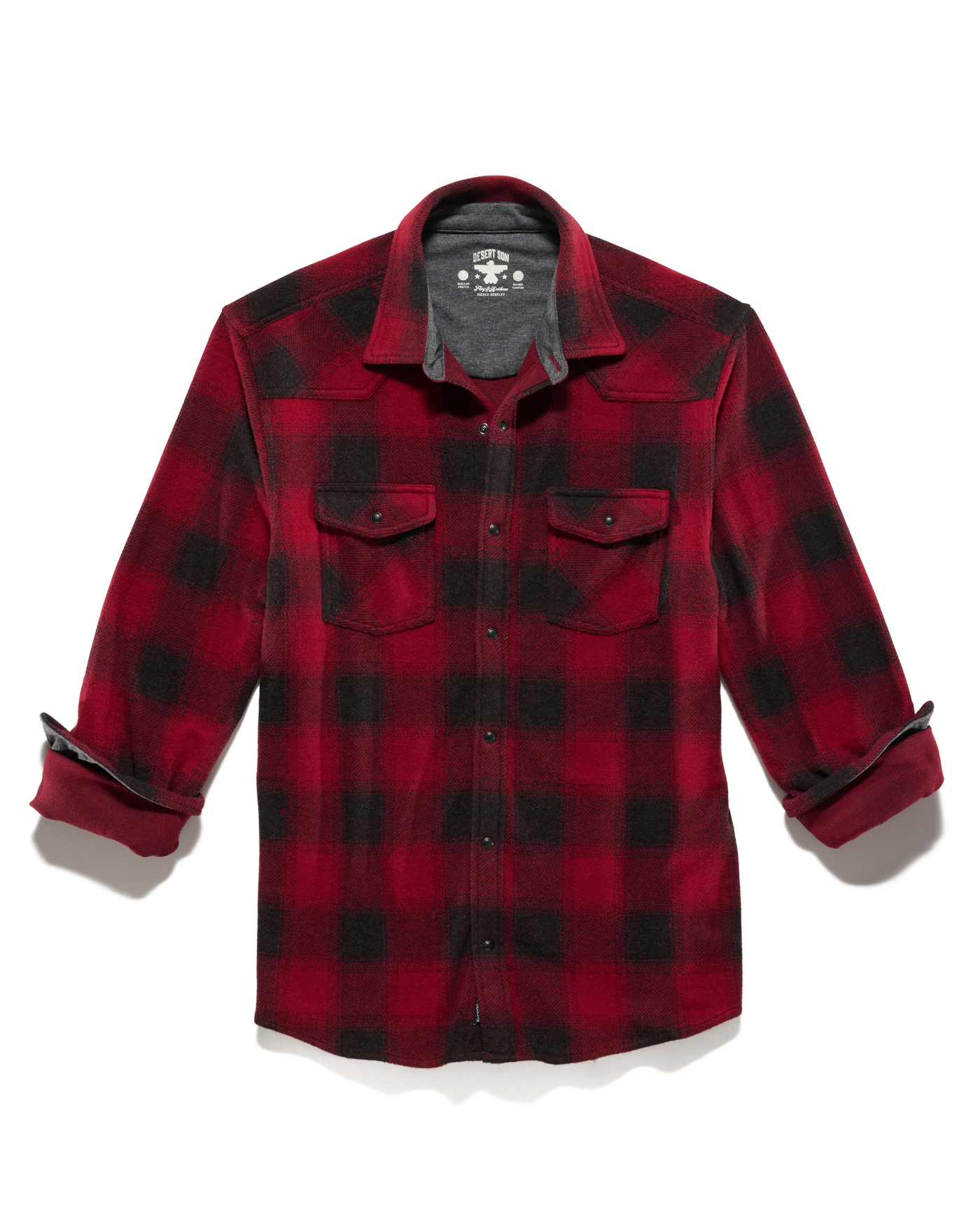 DESERT SON HERO STRETCH FLANNEL SHIRT