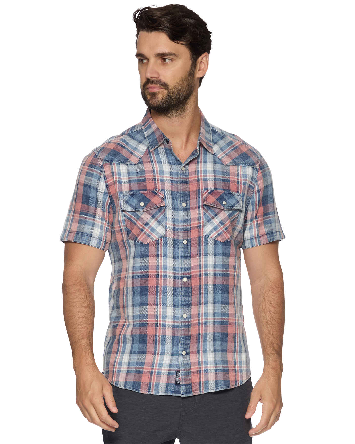 WINCHESTER VINTAGE WASHED WESTERN SS SHIRT