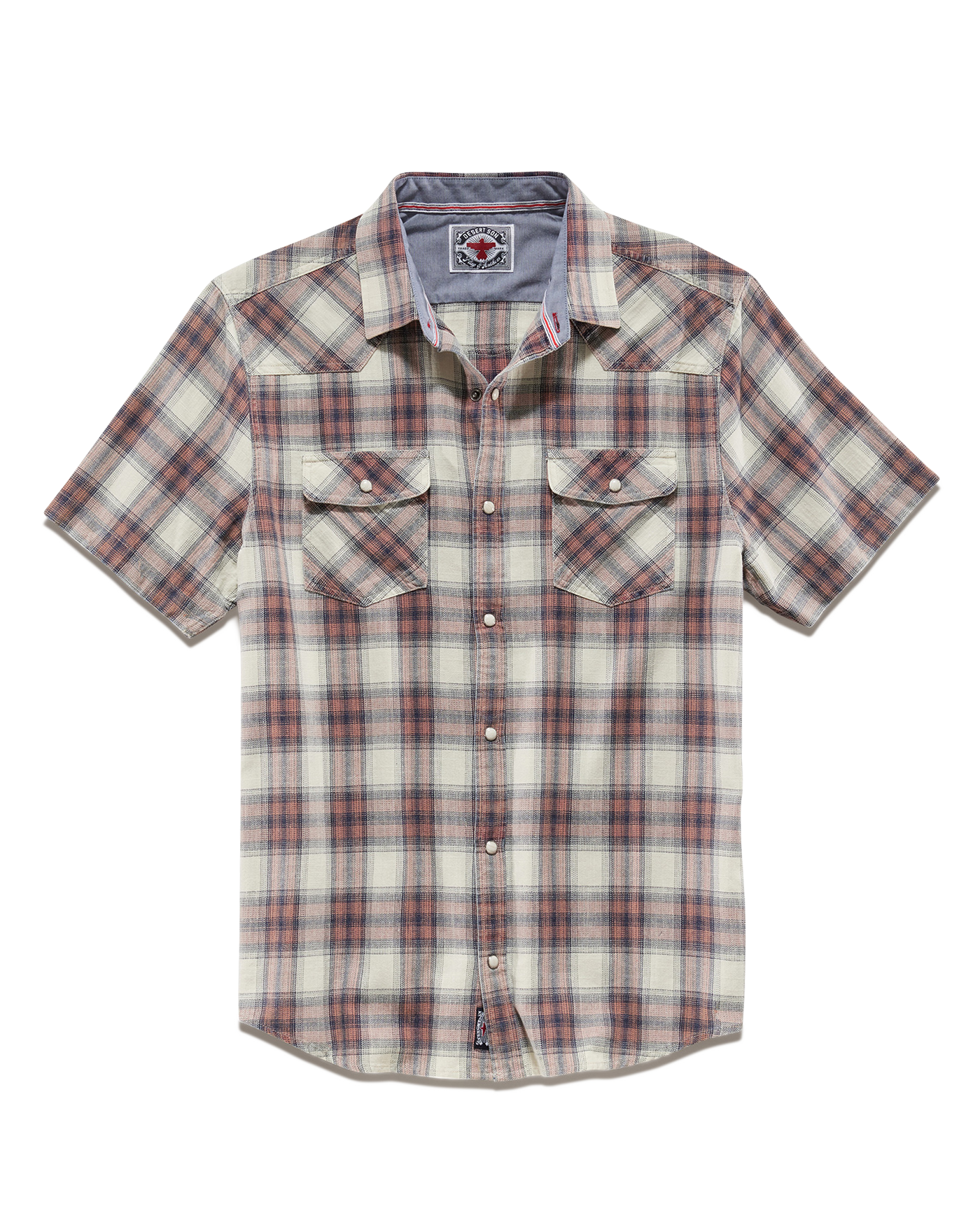 LANDRUM VINTAGE WASHED SS WESTERN SHIRT