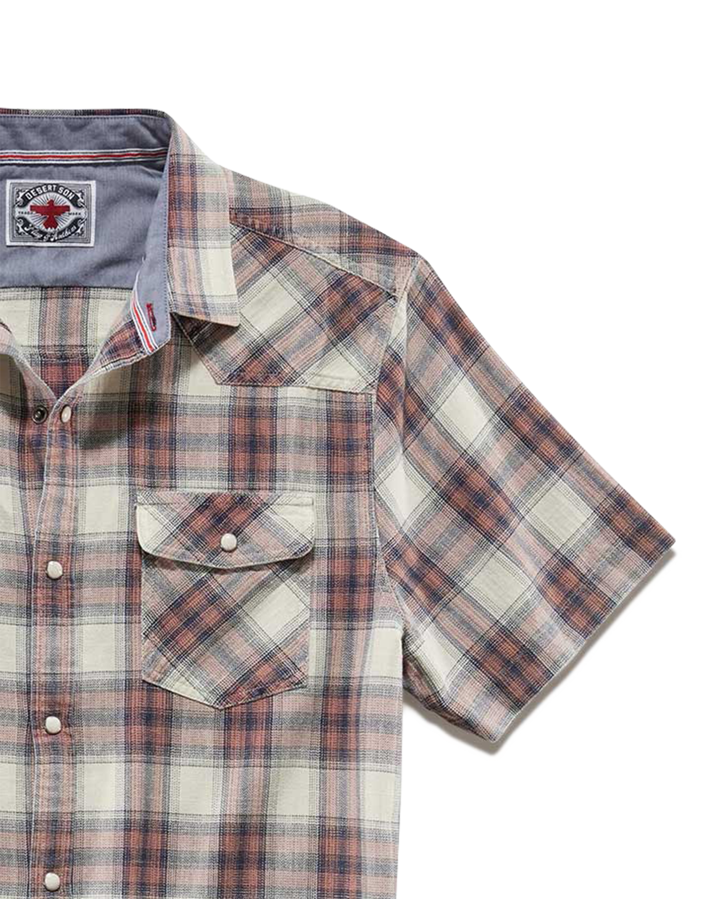 LANDRUM VINTAGE WASHED SS WESTERN SHIRT