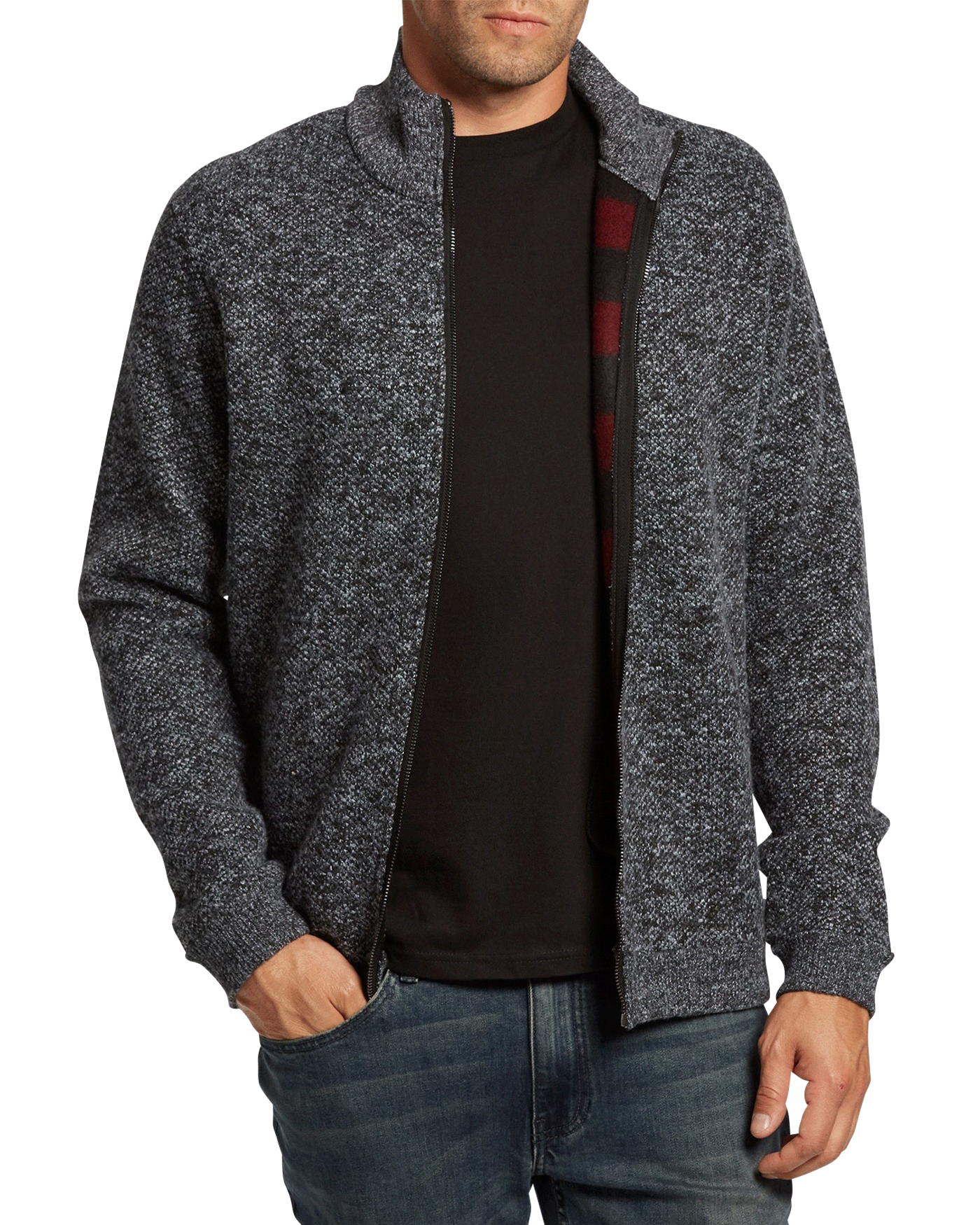 RHINELAND FLEECE-LINED FULL-ZIP SWEATER