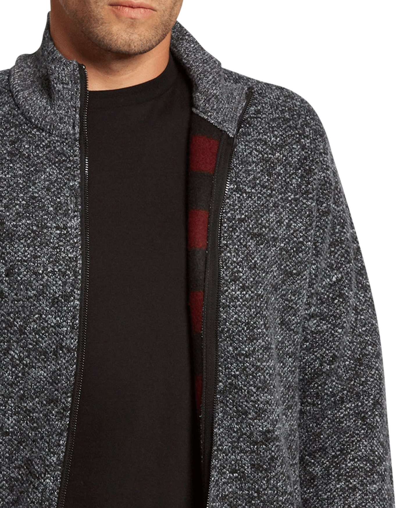 RHINELAND FLEECE-LINED FULL-ZIP SWEATER