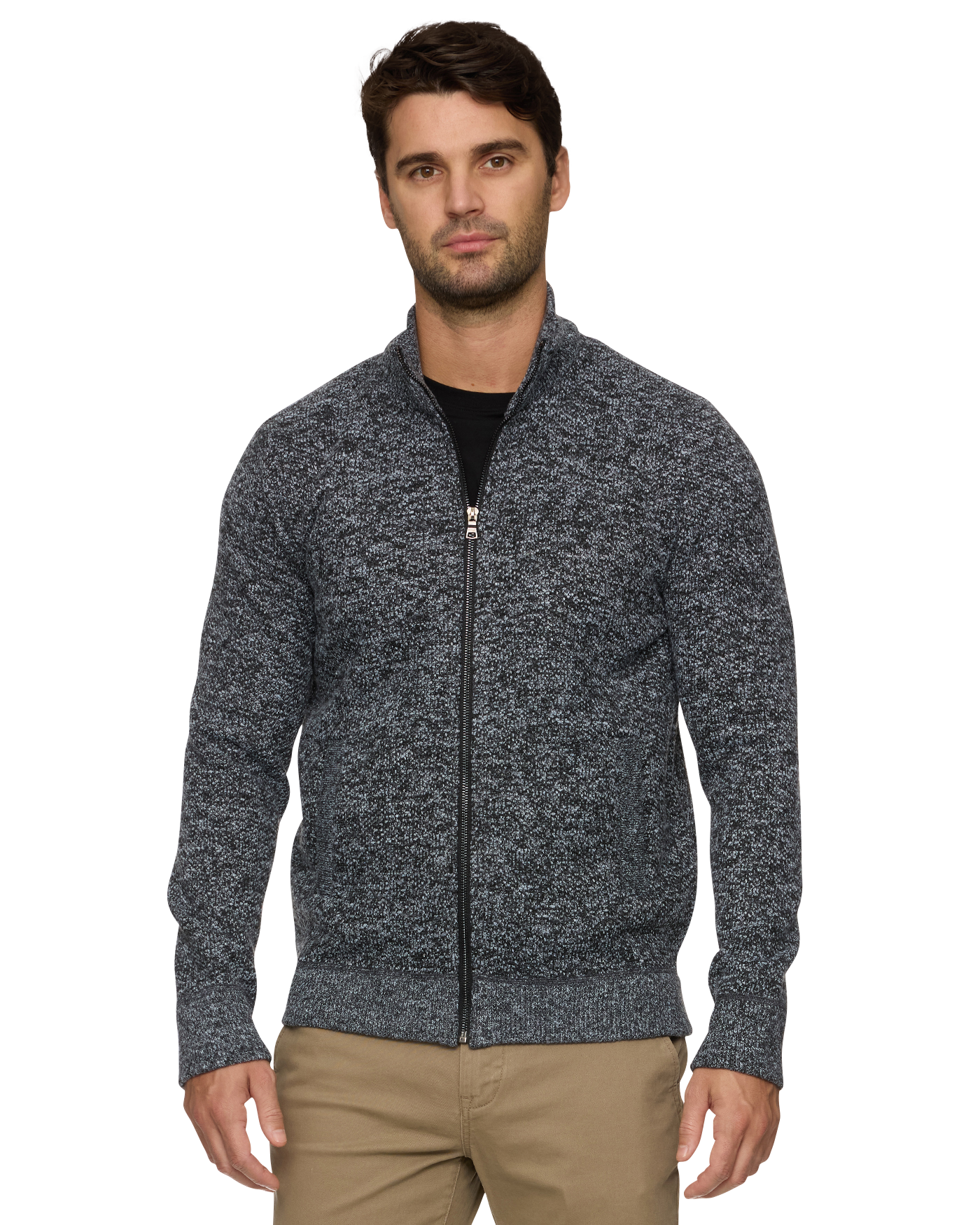 RHINELAND FLEECE-LINED FULL-ZIP SWEATER