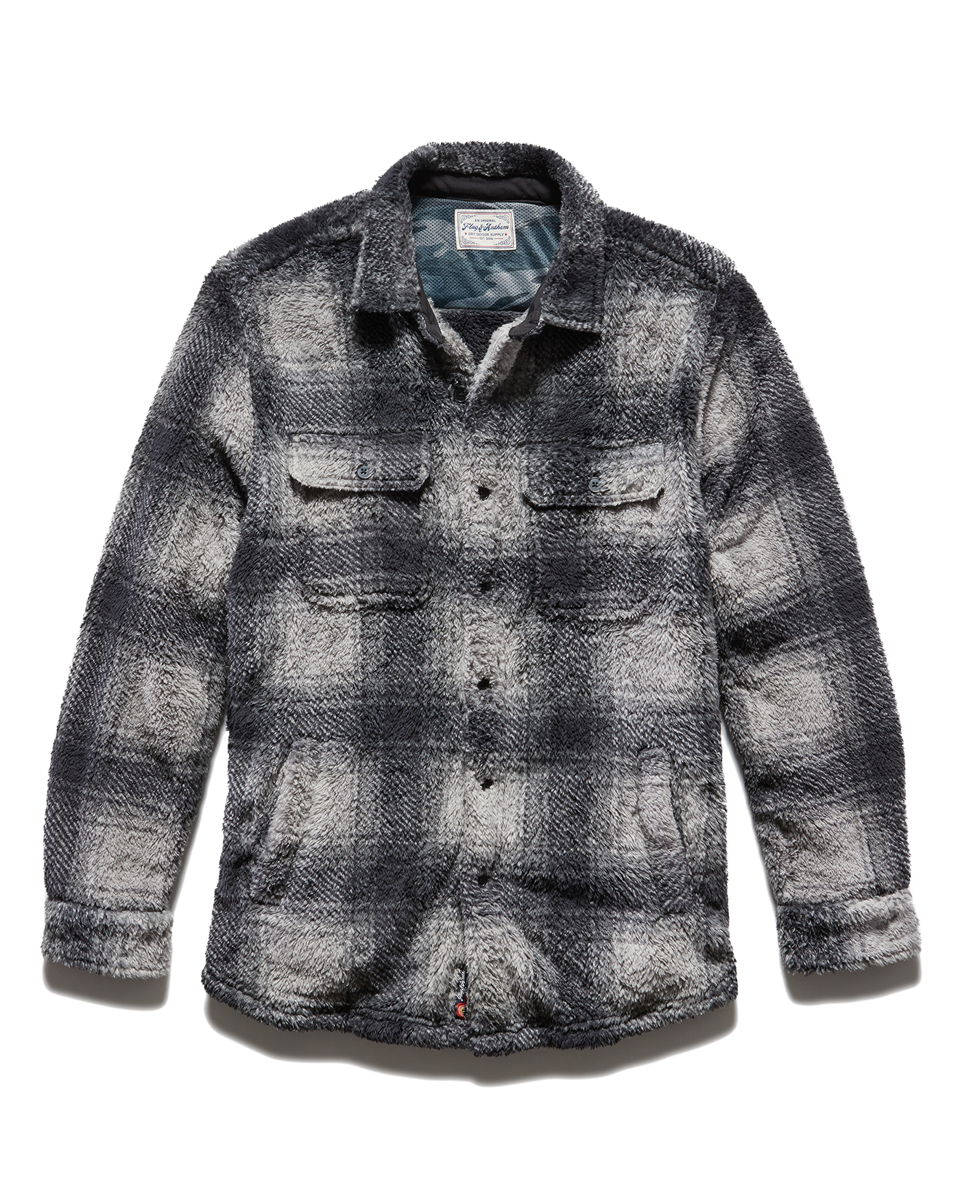 ATOKA SHAGGY SHERPA SHIRT JACKET