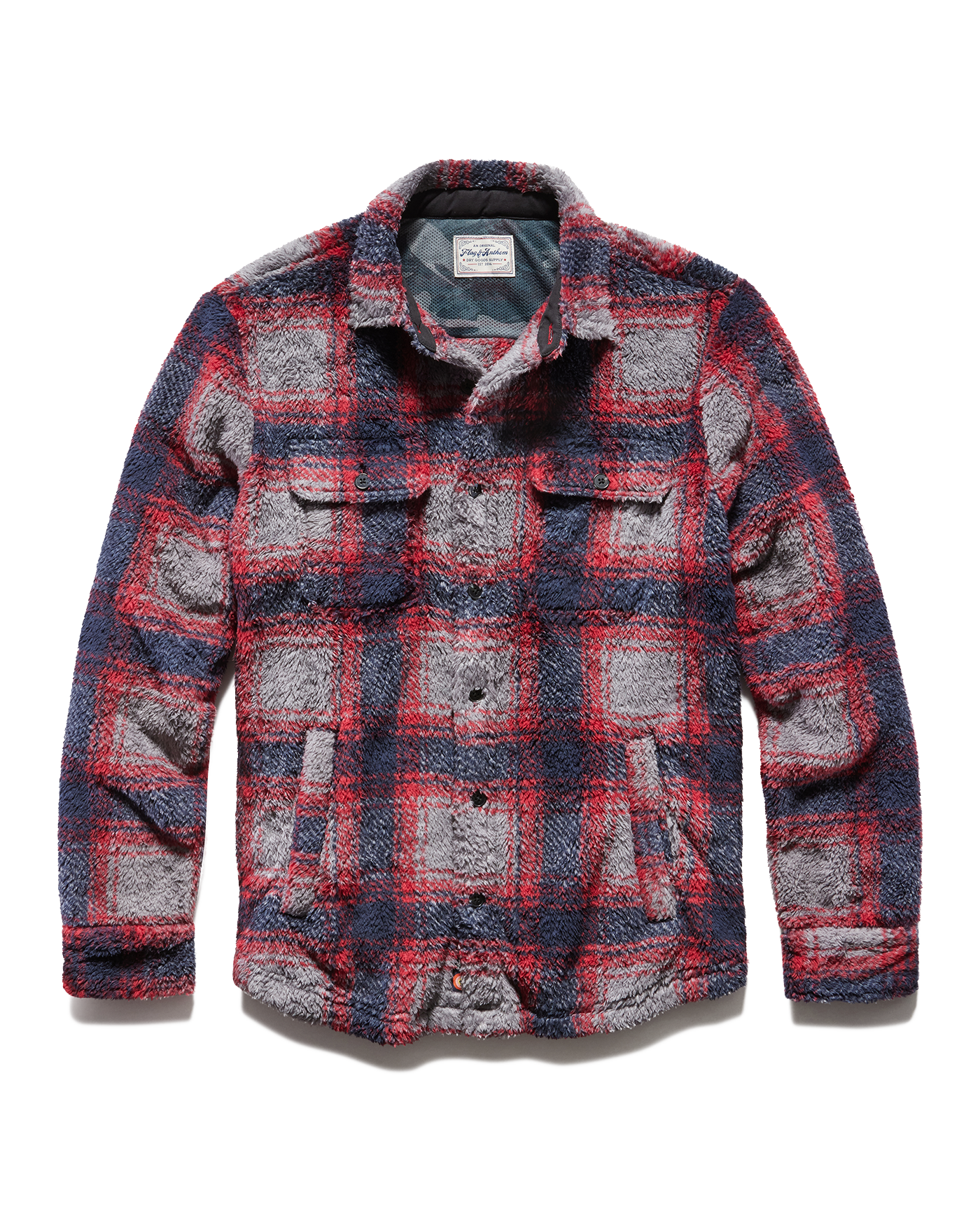 ATOKA SHAGGY SHERPA SHIRT JACKET