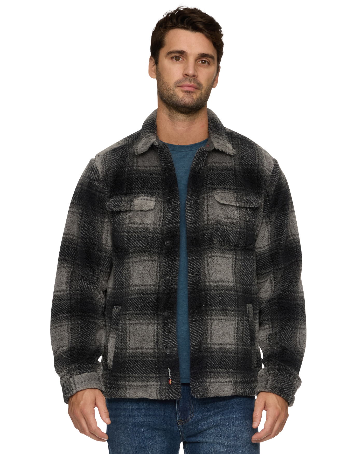 ATOKA SHAGGY SHERPA SHIRT JACKET