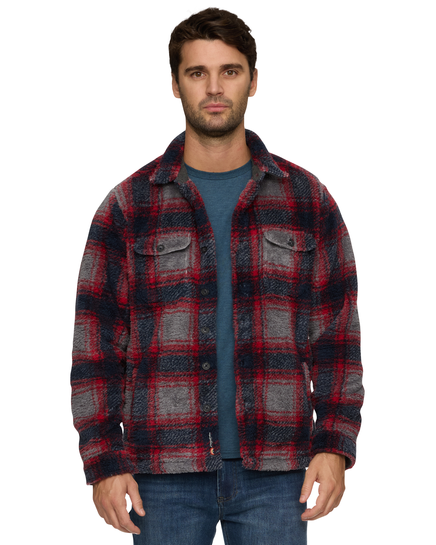 ATOKA SHAGGY SHERPA SHIRT JACKET
