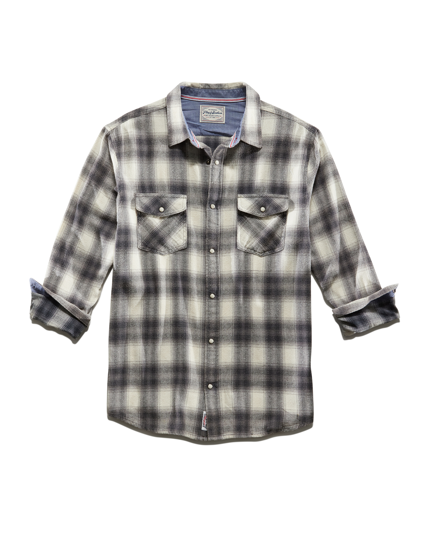 ALMA VINTAGE WASHED FLANNEL SHIRT
