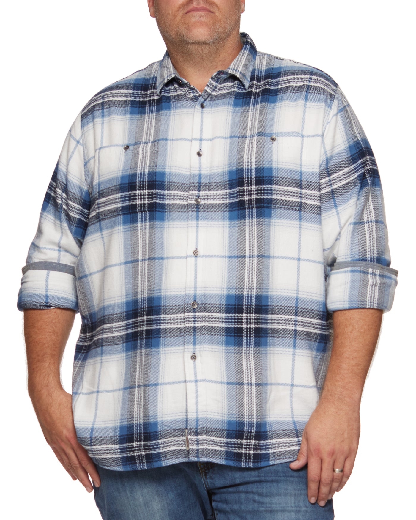 DEMAREST FLANNEL SHIRT BIG & TALL