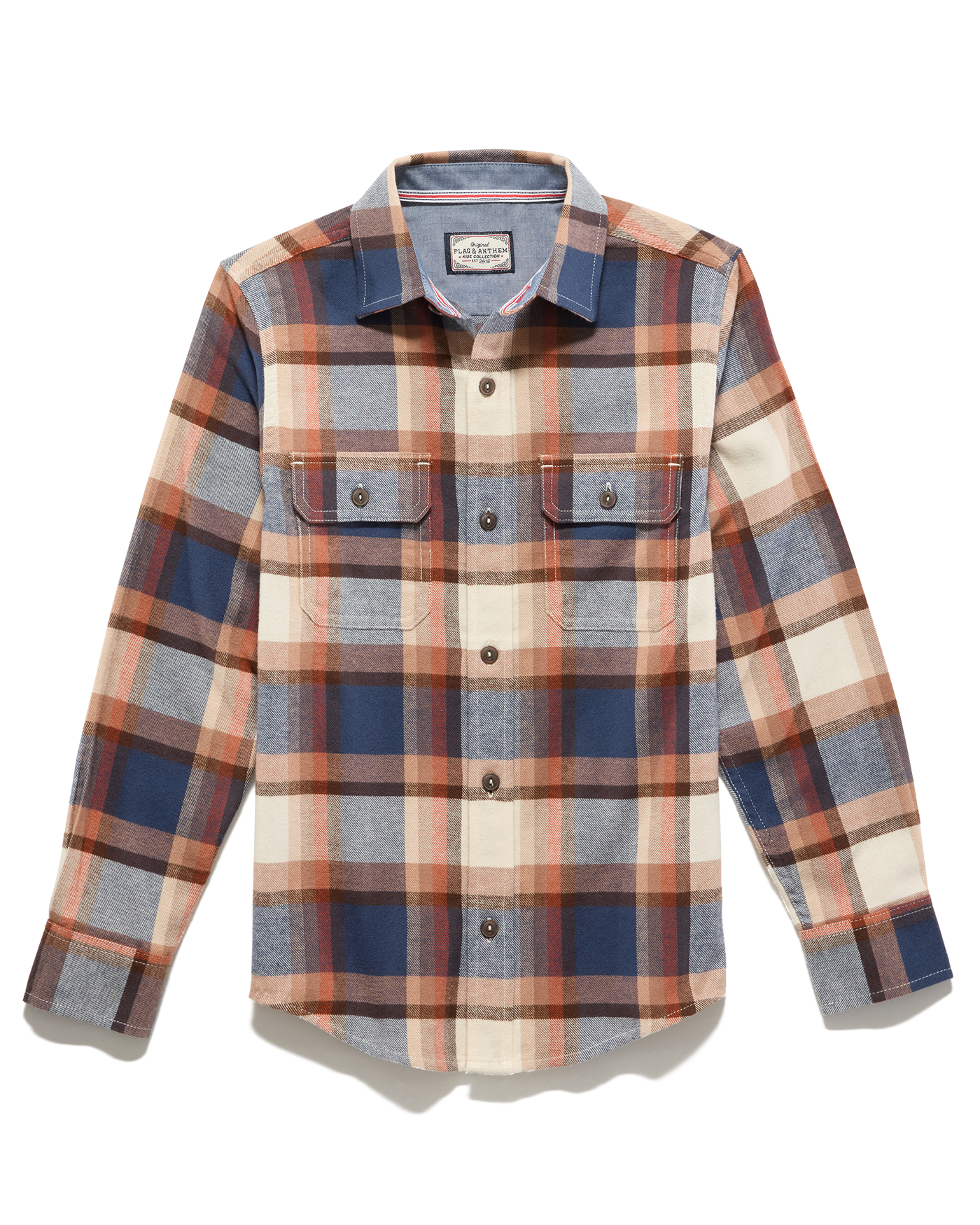 BOYS PETERS FLANNEL SHIRT