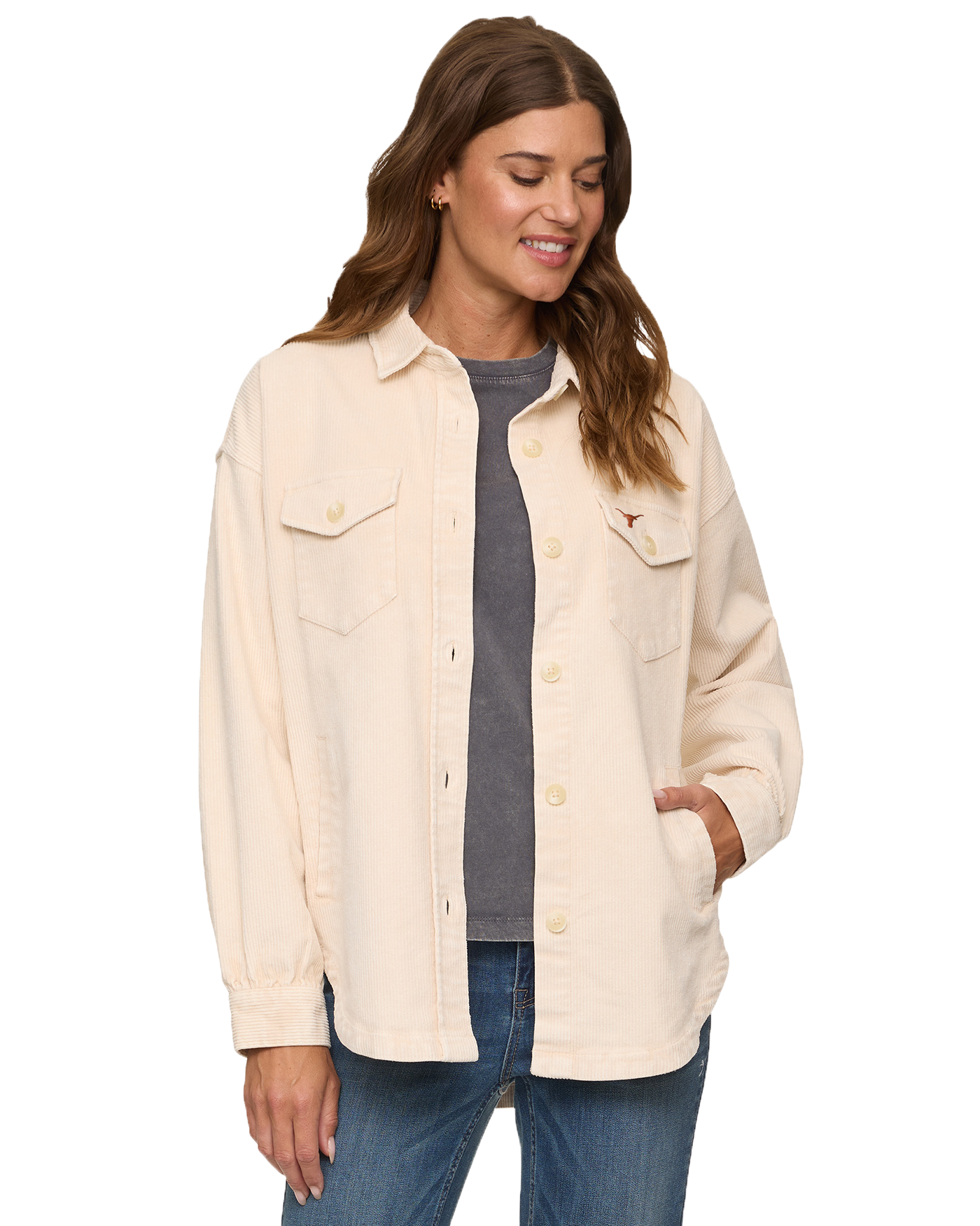 TEXAS CAYCE CORDUROY SHIRT JACKET