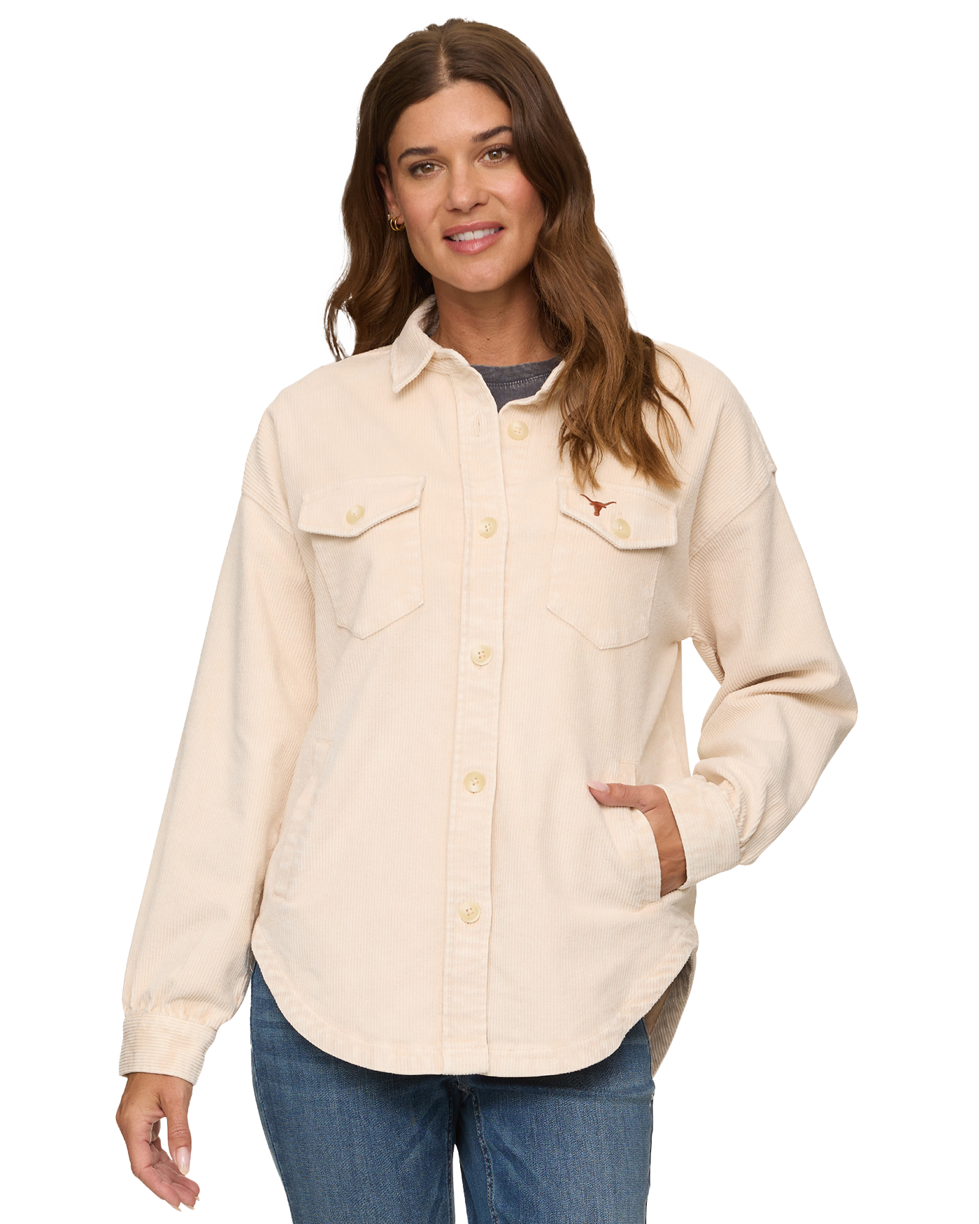 TEXAS CAYCE CORDUROY SHIRT JACKET
