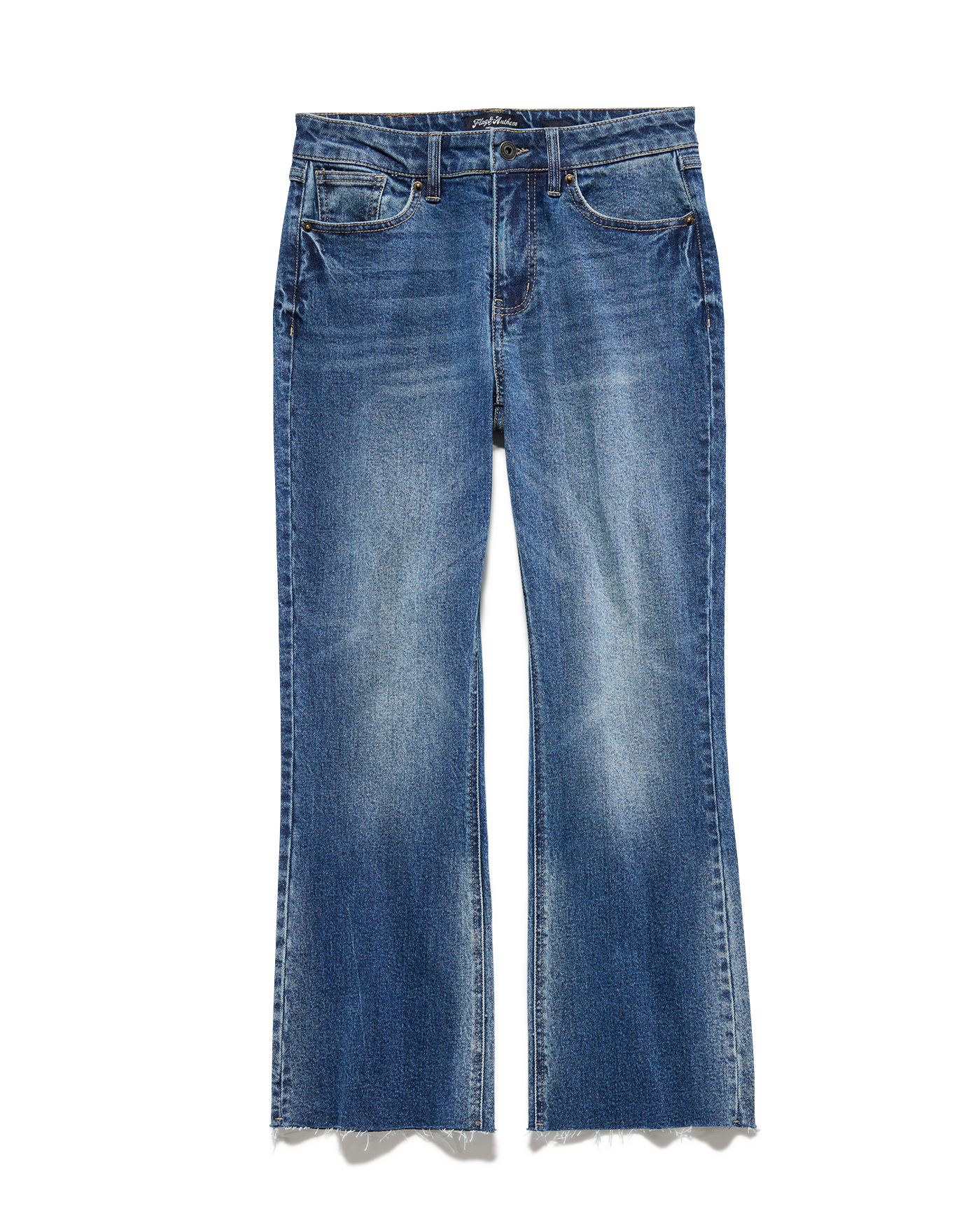 BELLA CROPPED HIGH-RISE BOOTCUT JEAN